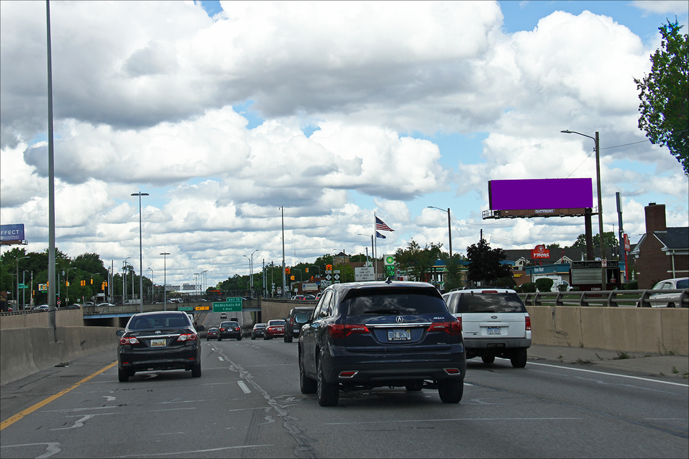 Southfield Fwy (M-39) S/O Grand River Ave E/F