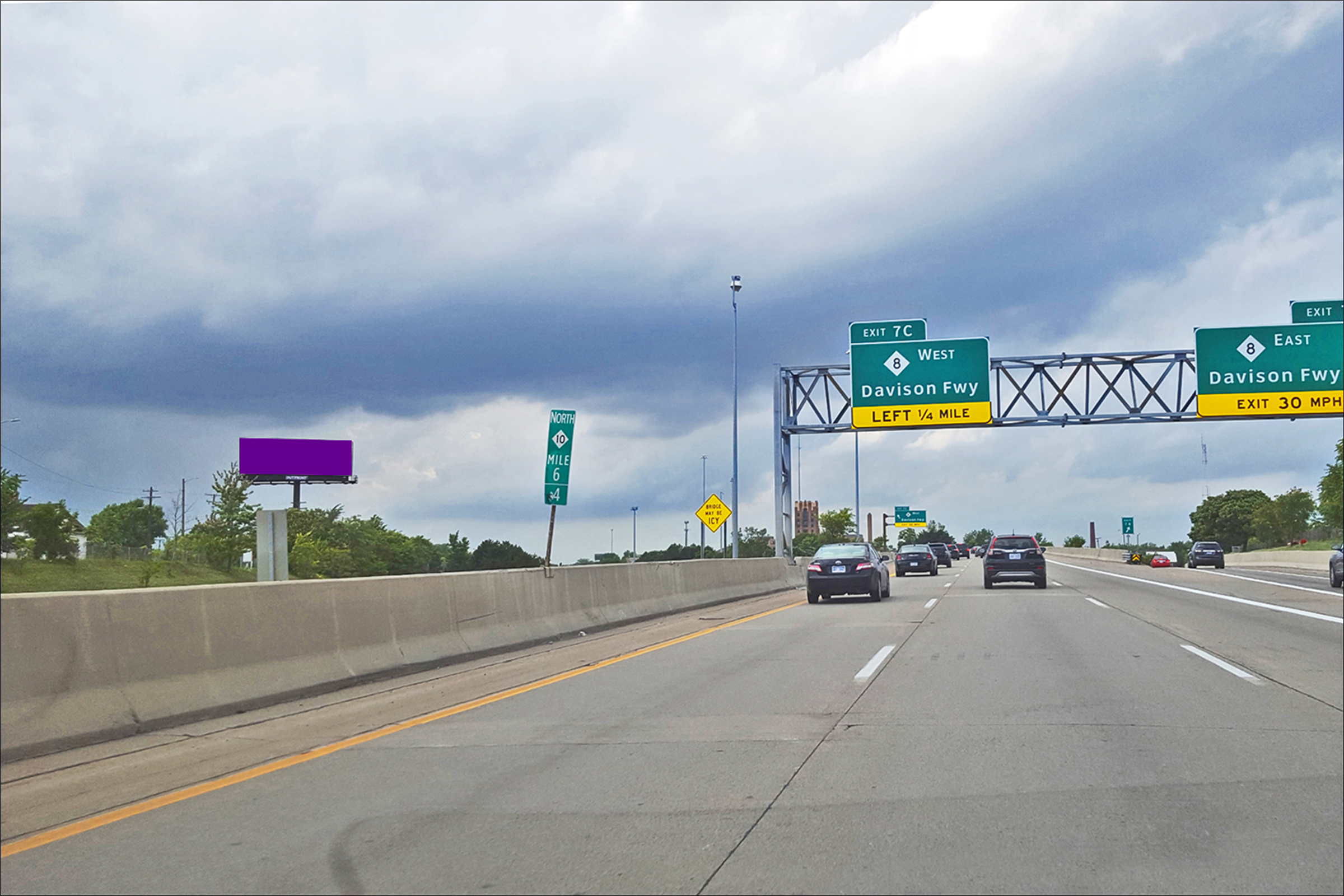 Lodge Fwy & Davison Fwy W/S