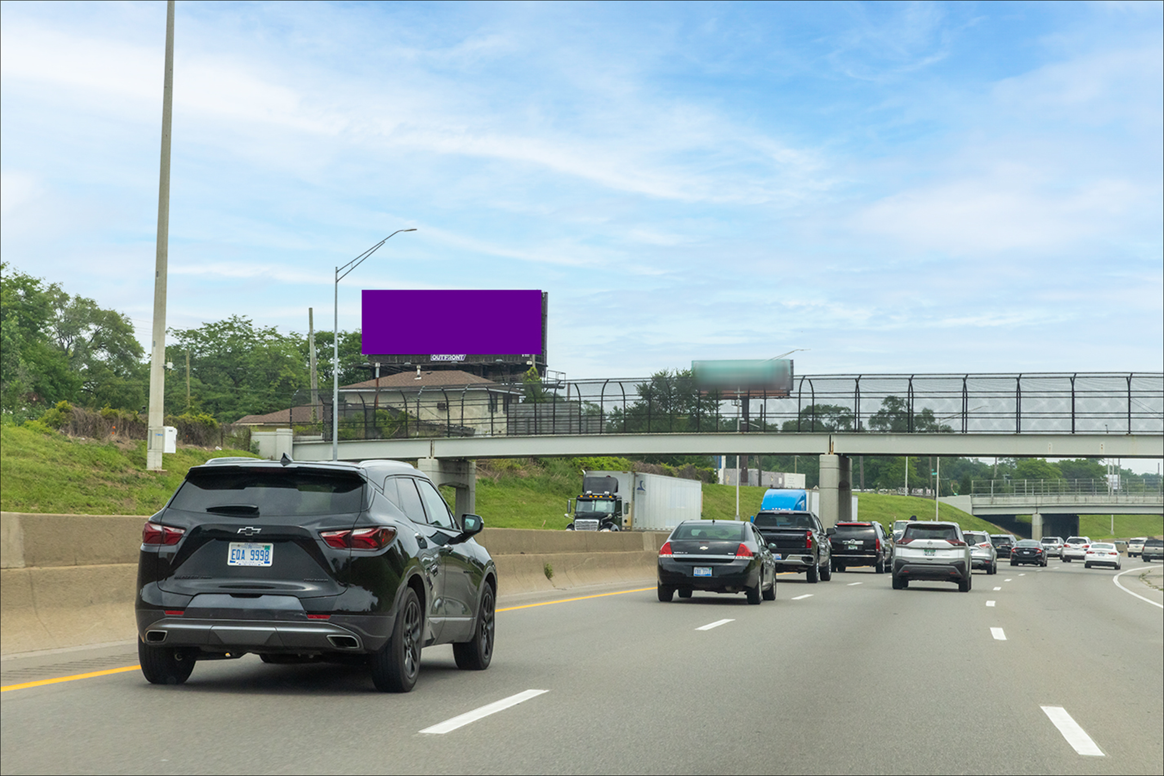 E. I-94 Fwy E/O Malcomb St N/S