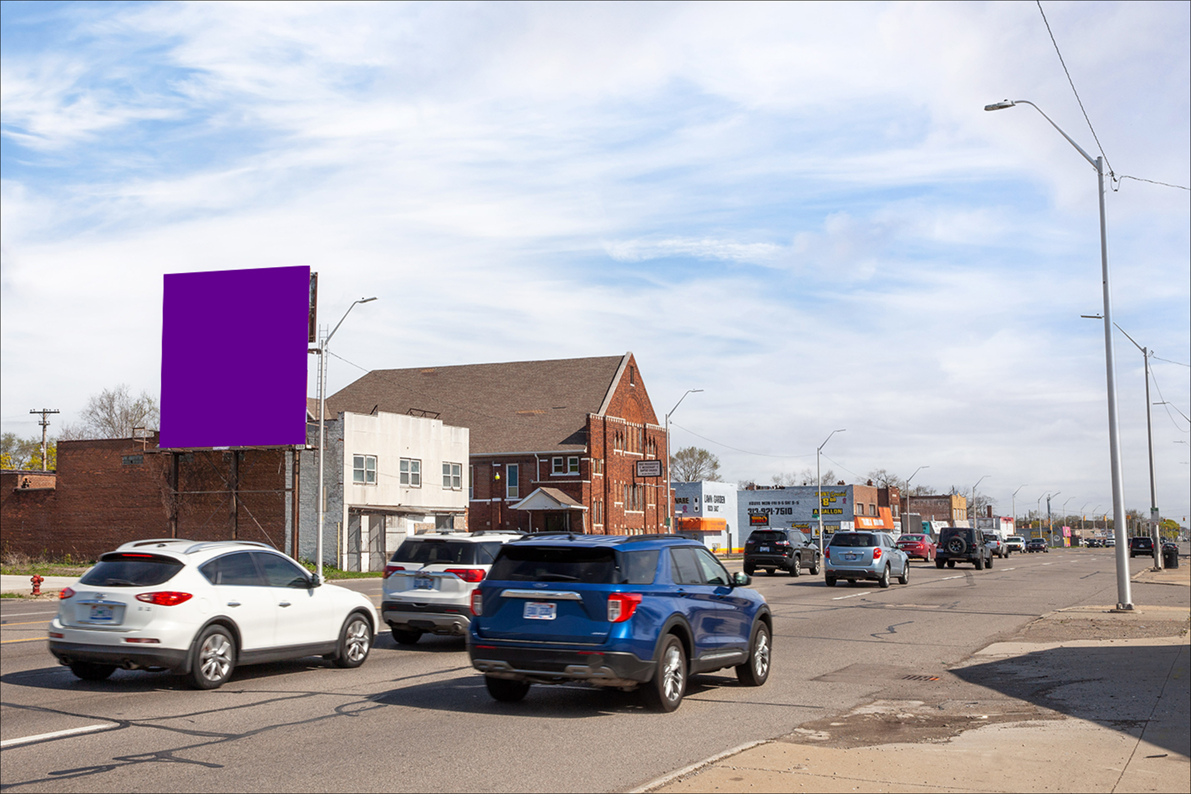 Gratiot Ave N/O Bessemore St W/S