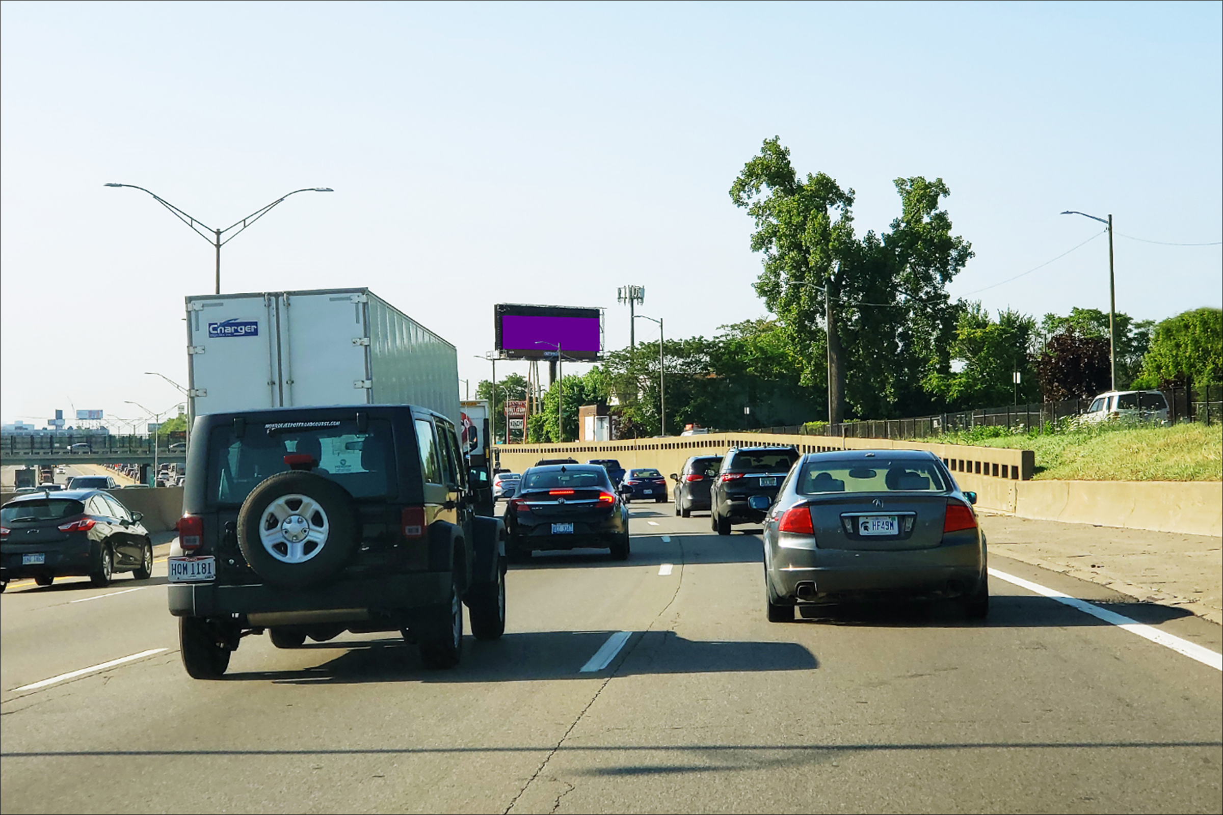 N. I-75 Fwy N/O Holbrook Ave W/S