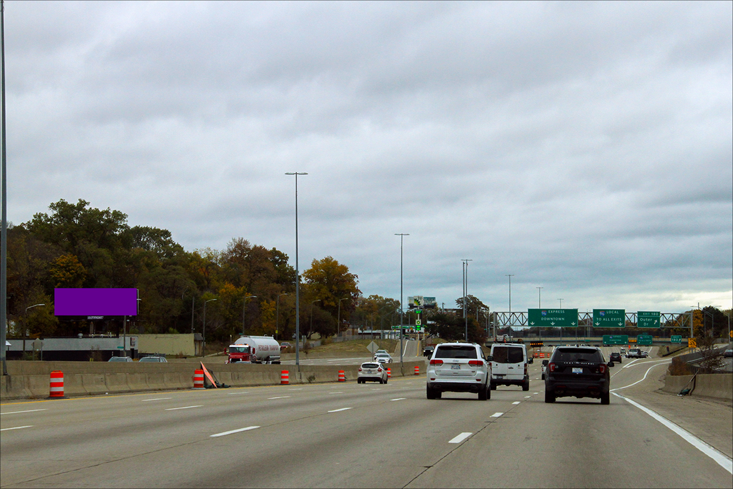 I-96 Fwy E/O Lamphere N/S