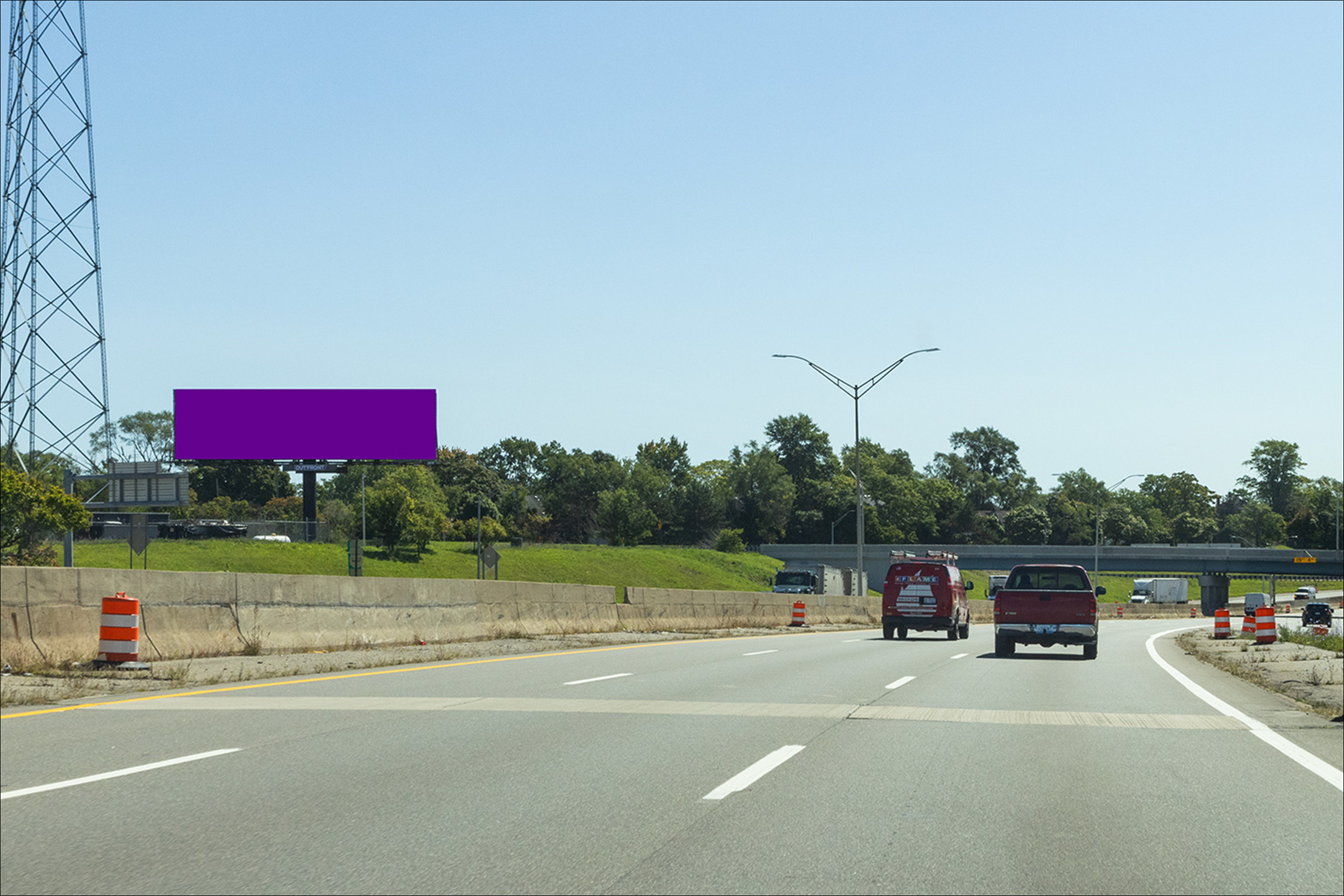 I-96 Fwy & Davison N/S