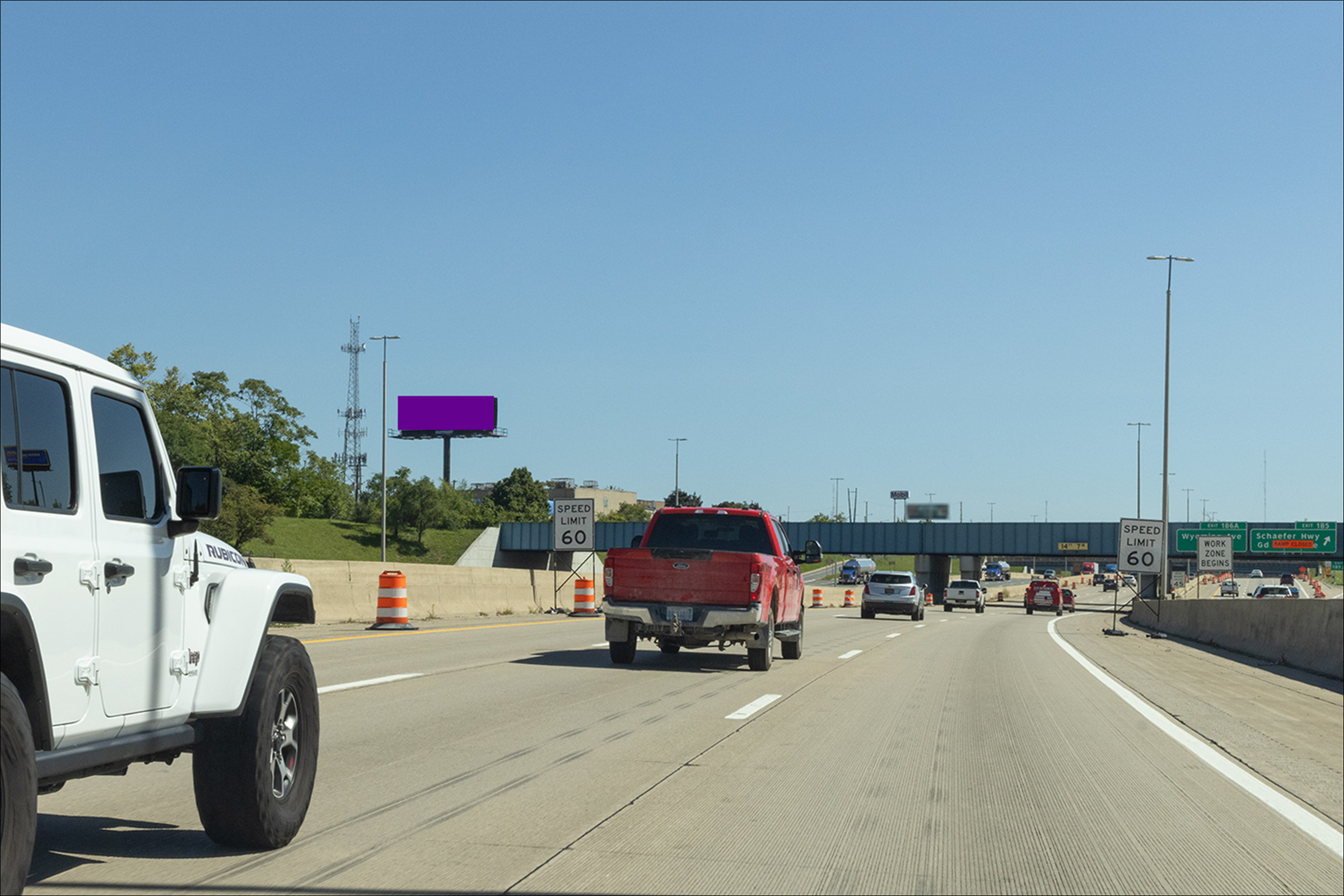 I-96 Fwy W/O Schaefer N/S