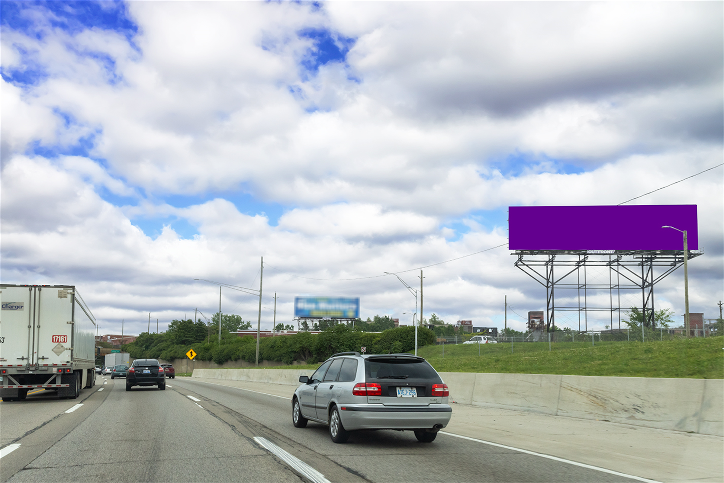 E. I-94 Fwy 350' E/O Mt. Elliott St S/S