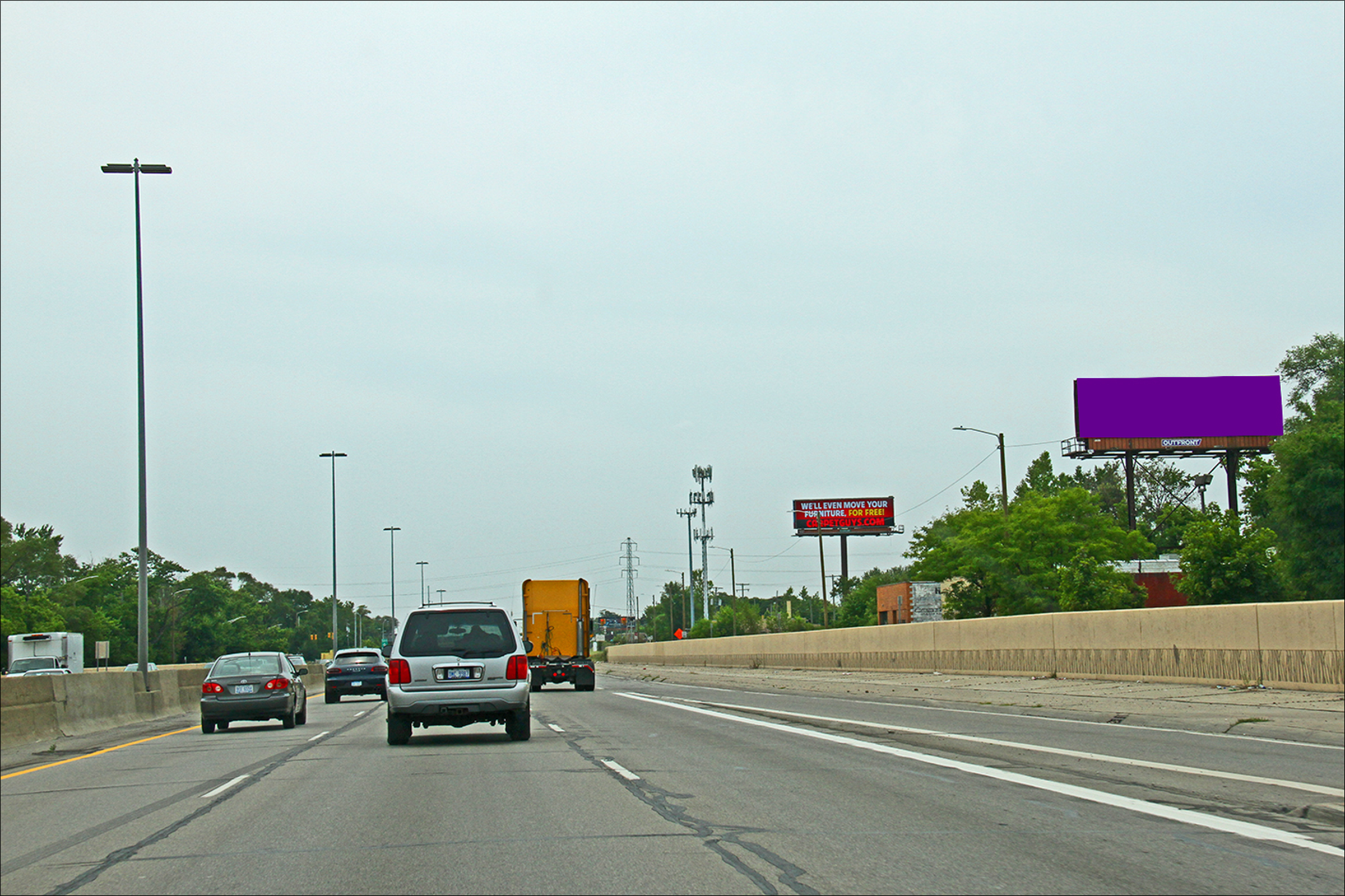 Southfield Fwy (M-39) N/O Orangelawn Rd W/S