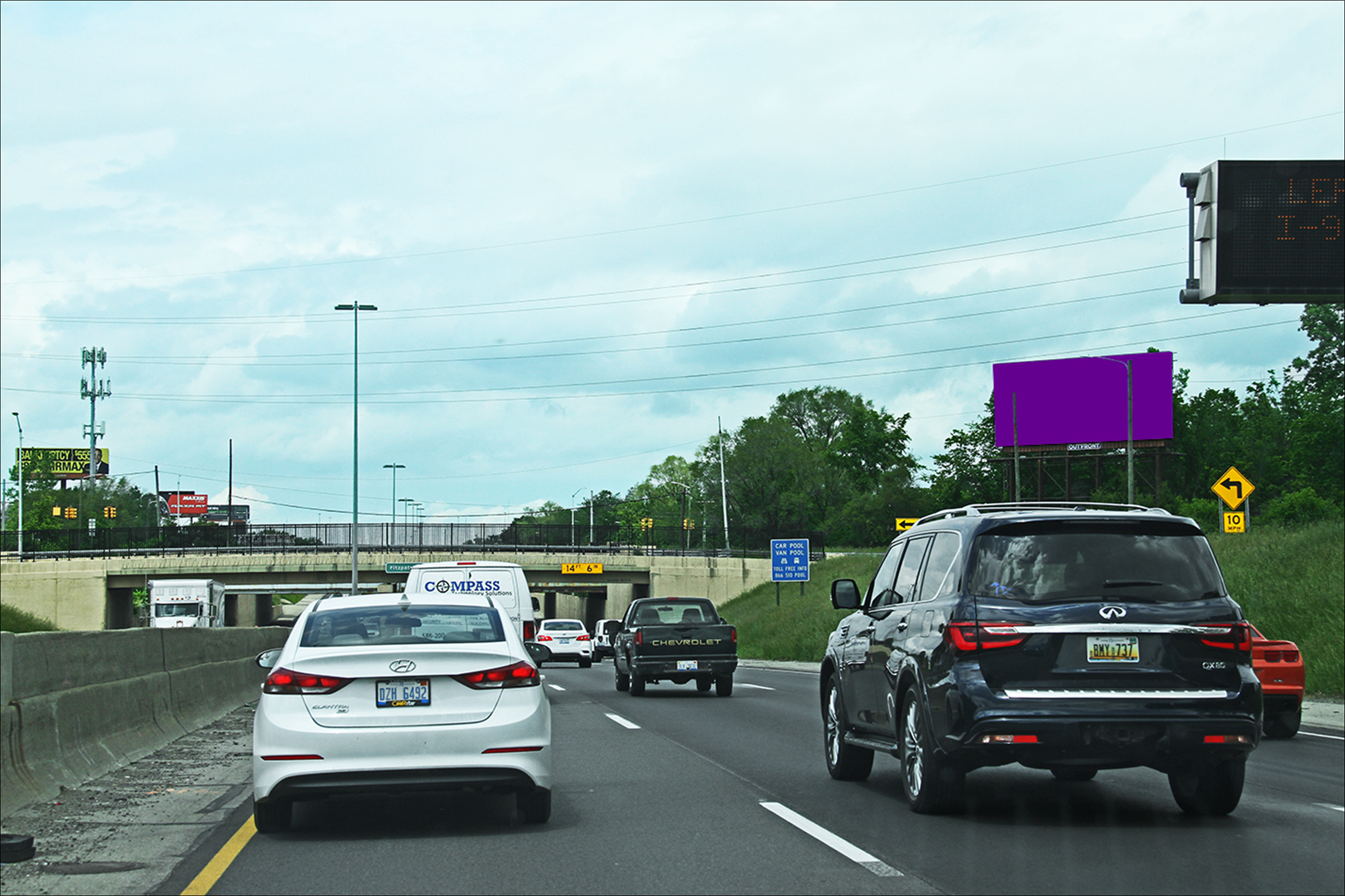 Southfield Fwy (M-39) .5 mi N/O Joy Rd E/S