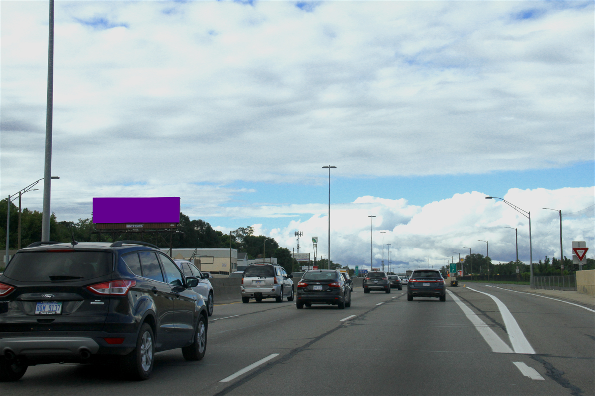 Southfield Fwy (M-39) N/O Tireman Ave W/S