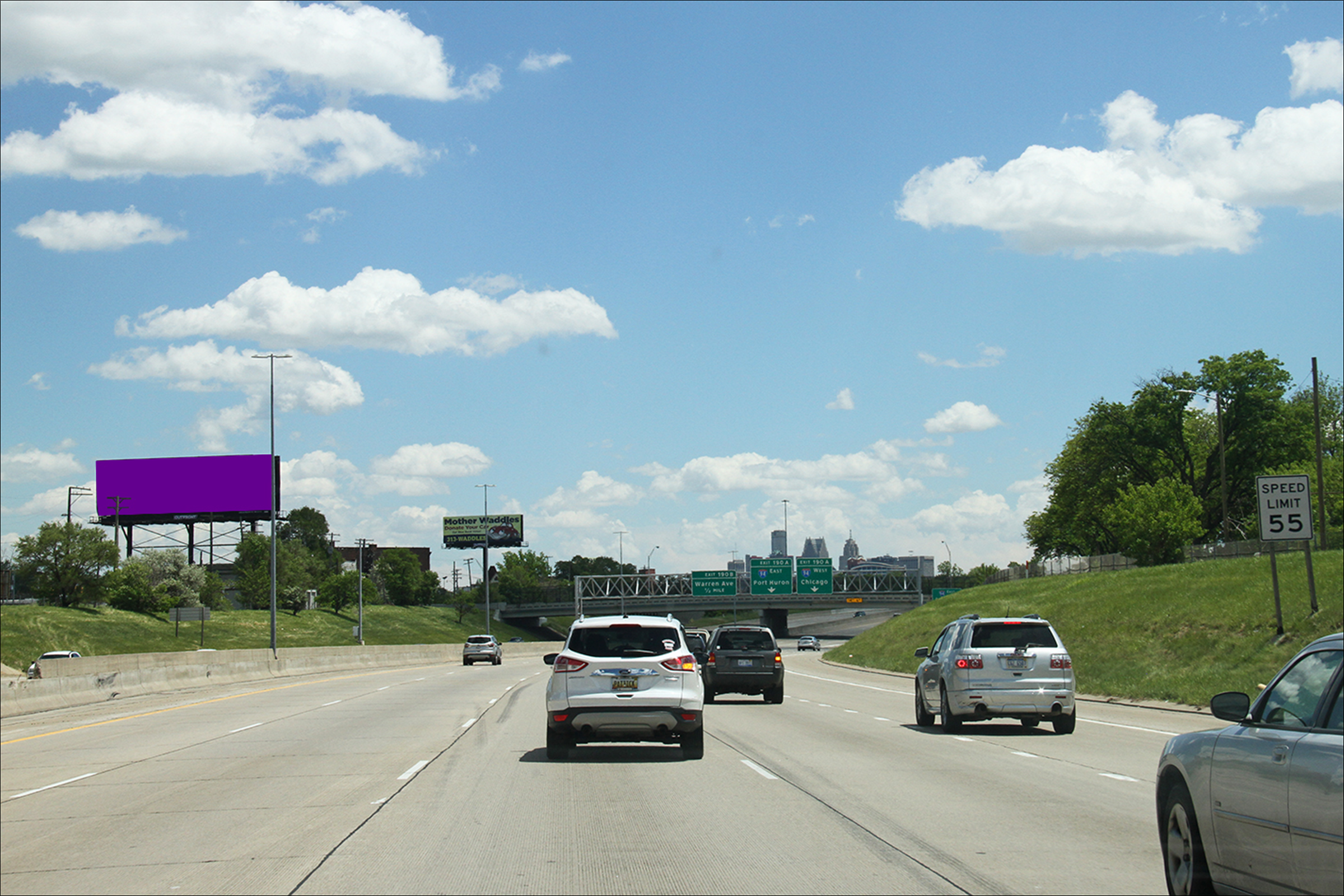 I-96 Fwy W/O McGraw Ave NE/S