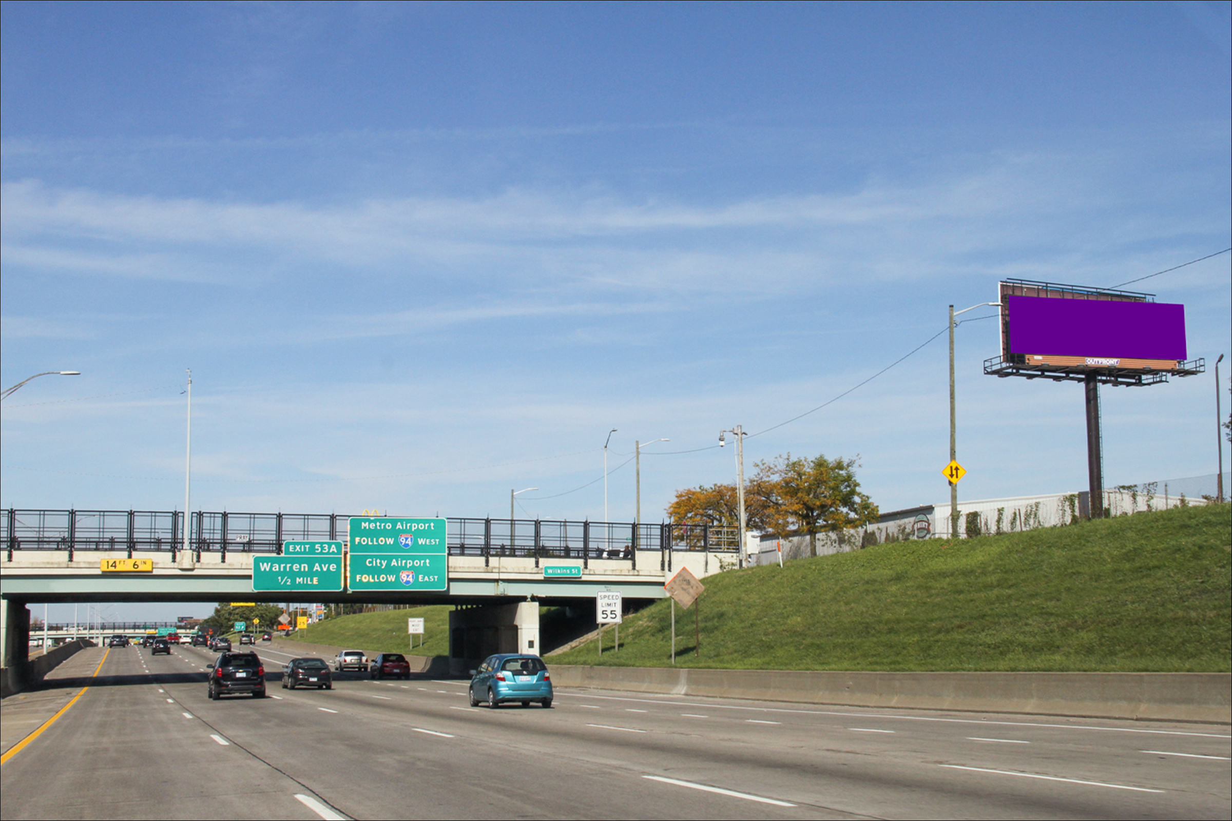 N. I-75 Fwy N/O Wilkens St E/S