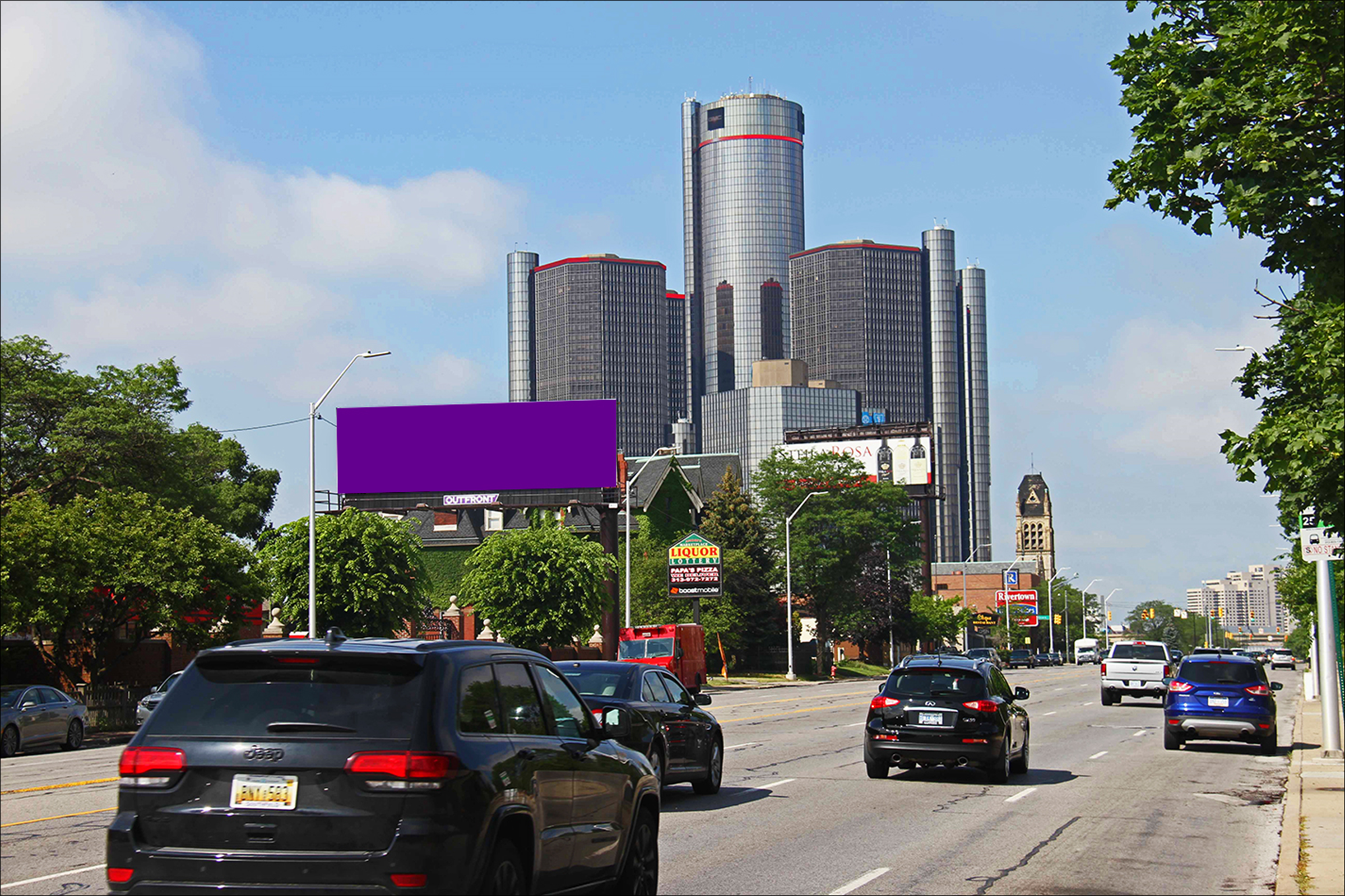 Jefferson Ave W/O Riopelle St S/S