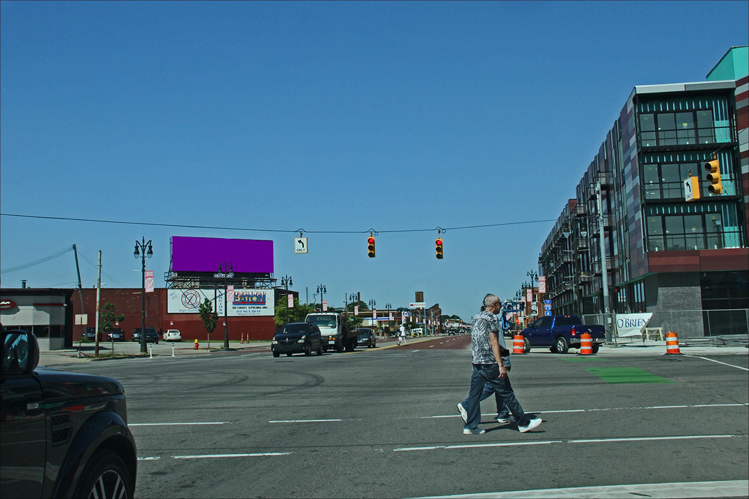 Michigan Ave (US-12) W/O Trumbull Ave S/S