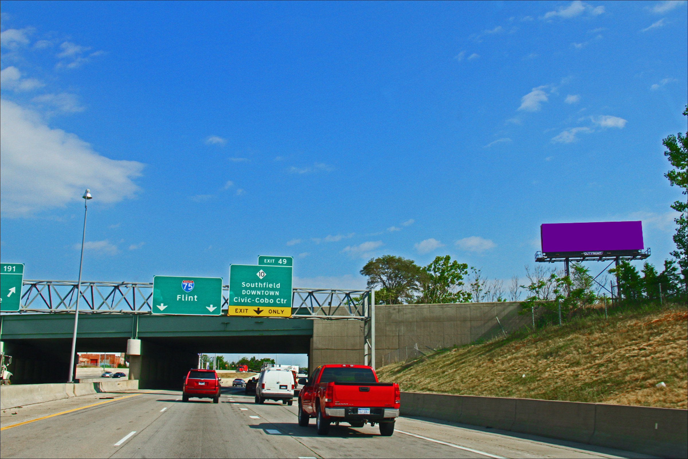 S. I-75 Fwy & I-96 Fwy E/S