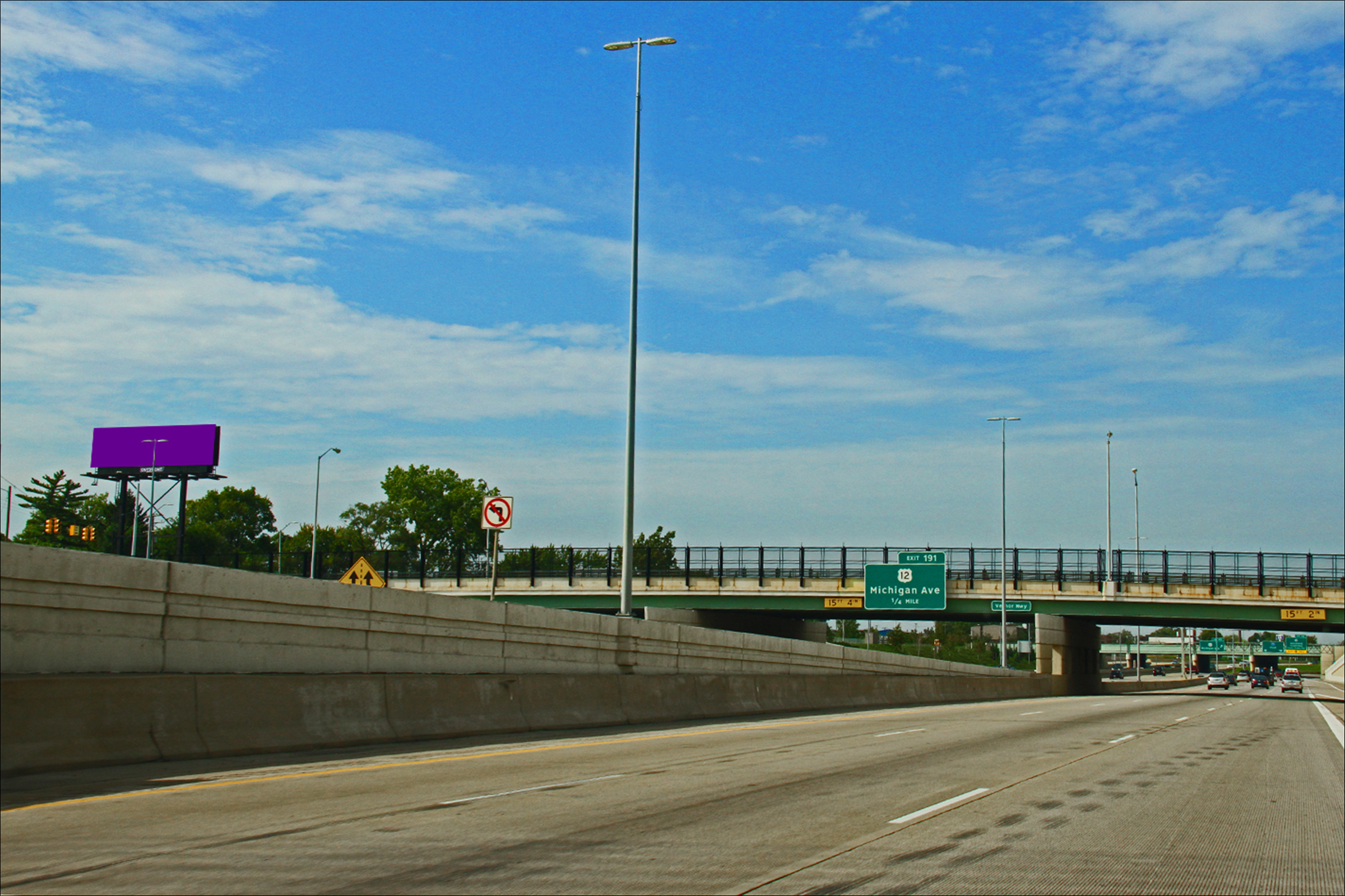 S. I-75 Fwy. N/O Vernor Hwy. W/S