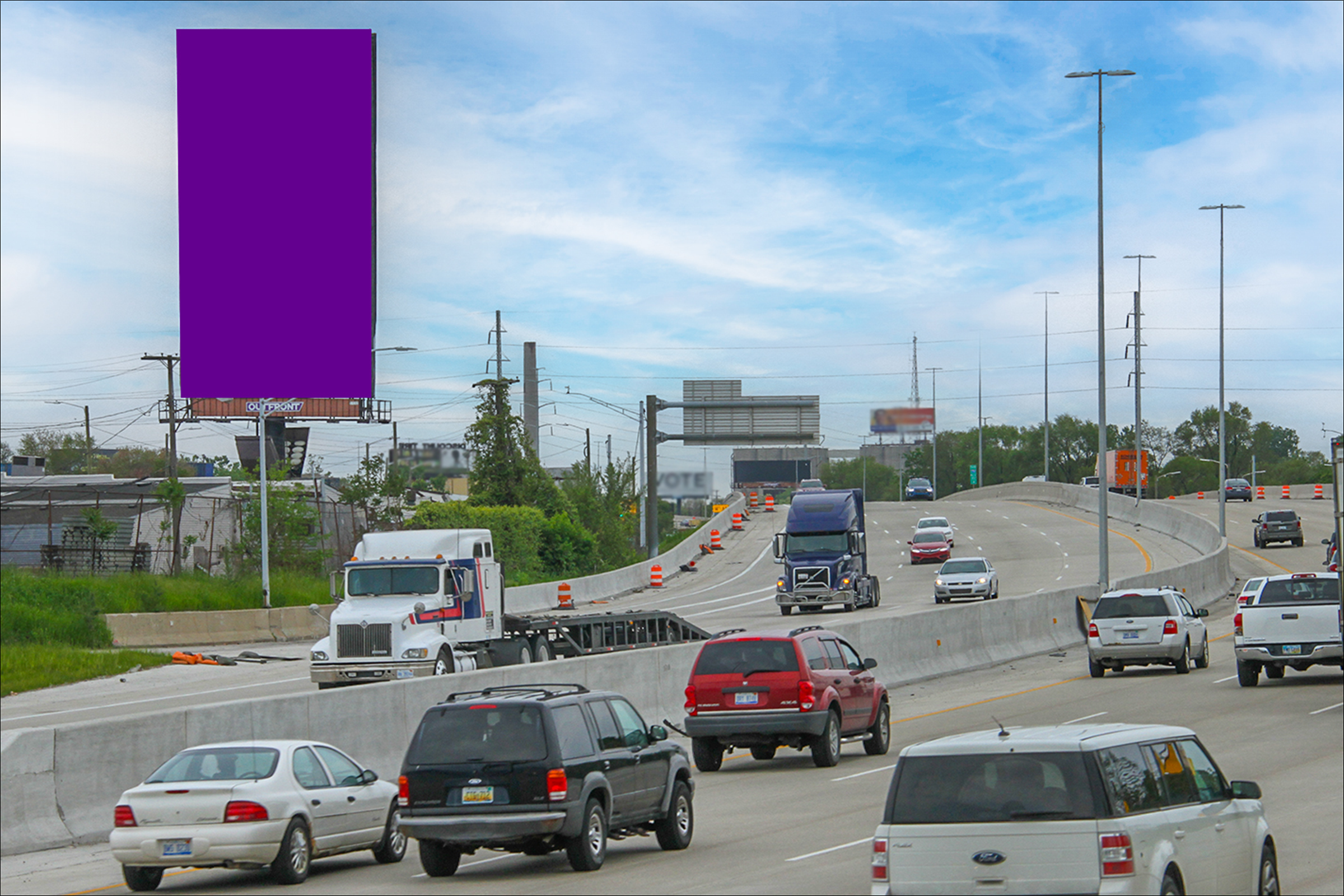 S. I-75 Fwy S/O Springwells E/S