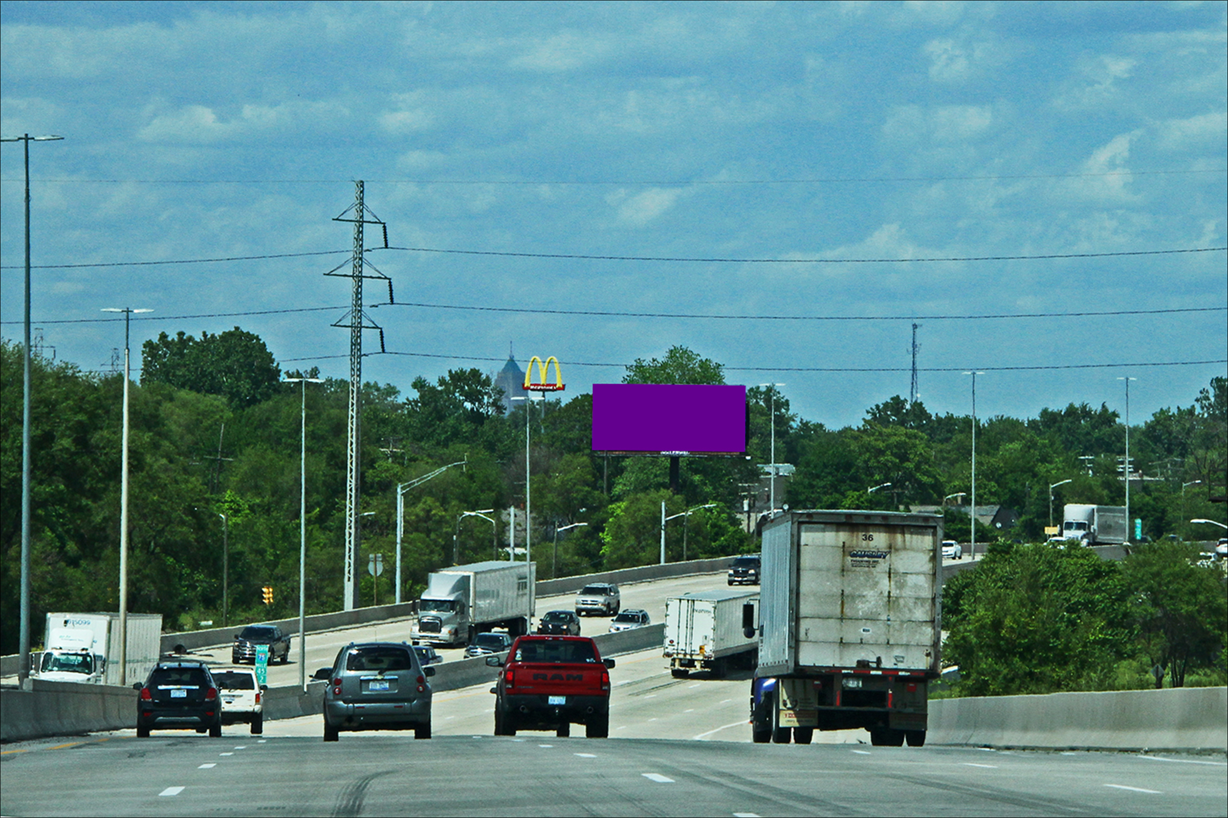 S. I-75 Fwy & Fort W/S