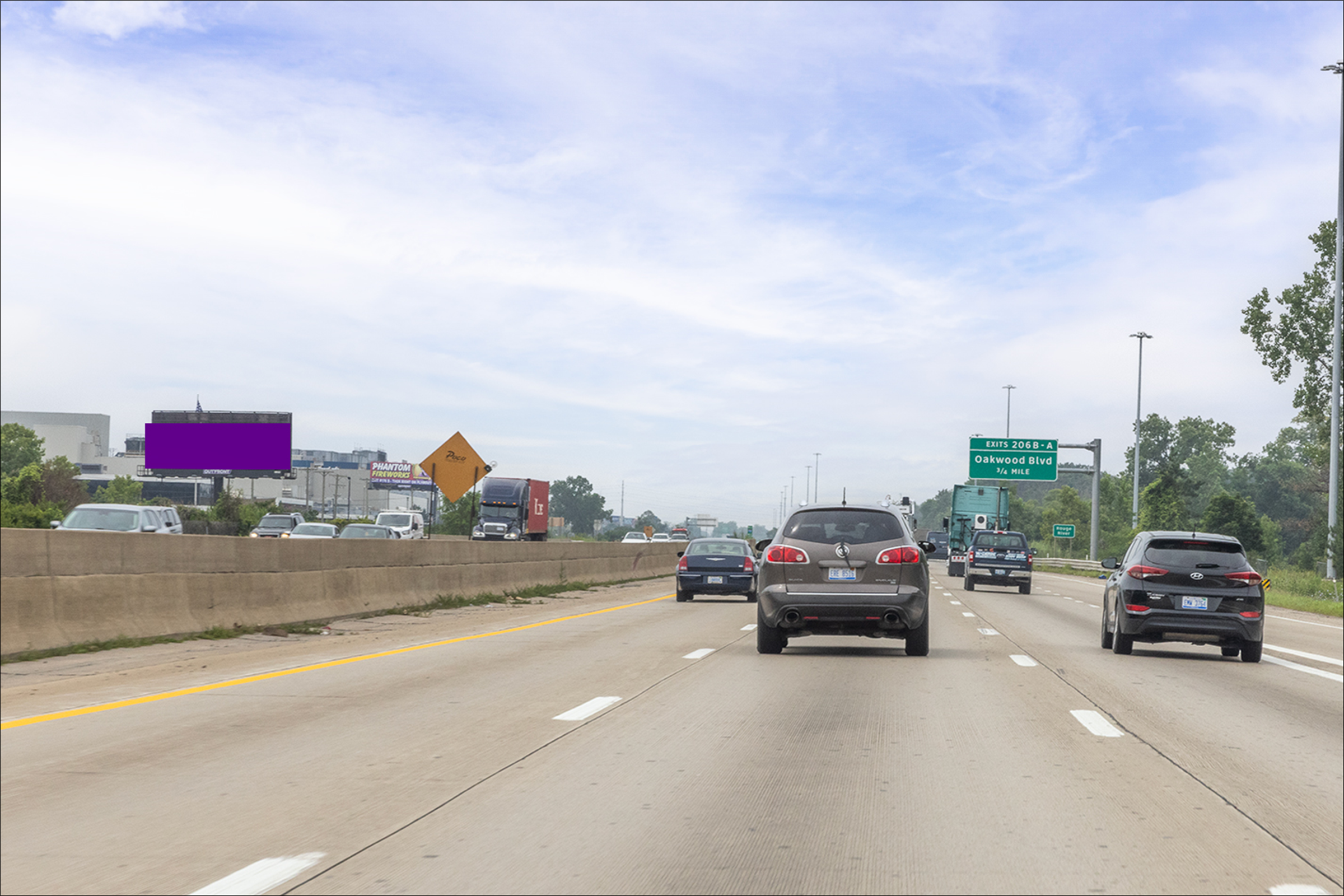 W. I-94 Fwy .4 mi W/O Greenfield Rd S/S