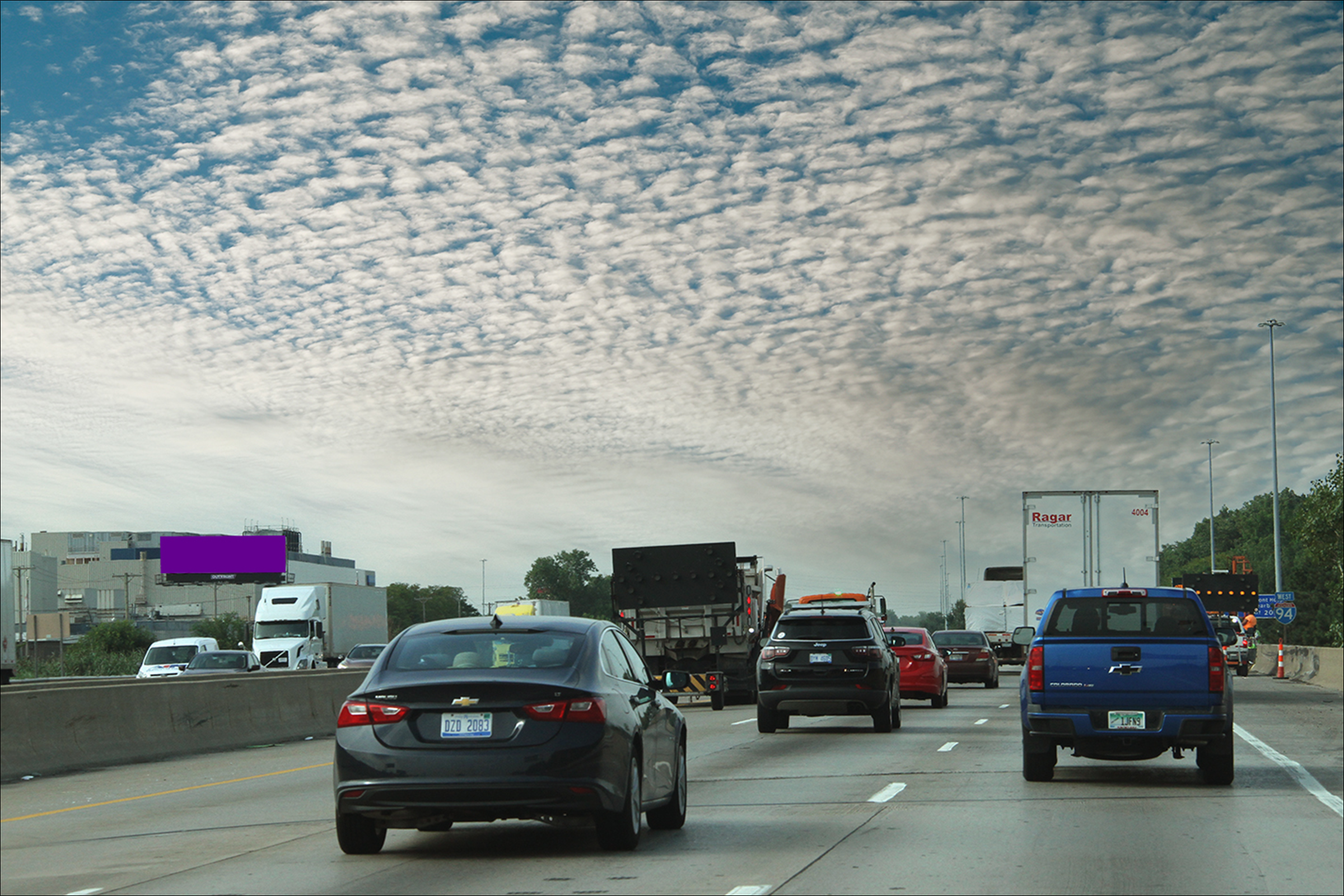 W. I-94 Fwy .7 mi W/O Greenfield Rd S/S