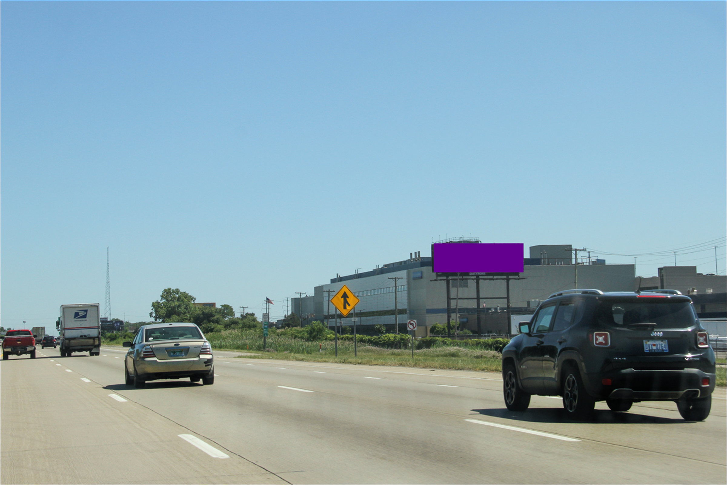 W. I-94 Fwy .3 mi E/O Oakwood Blvd S/S