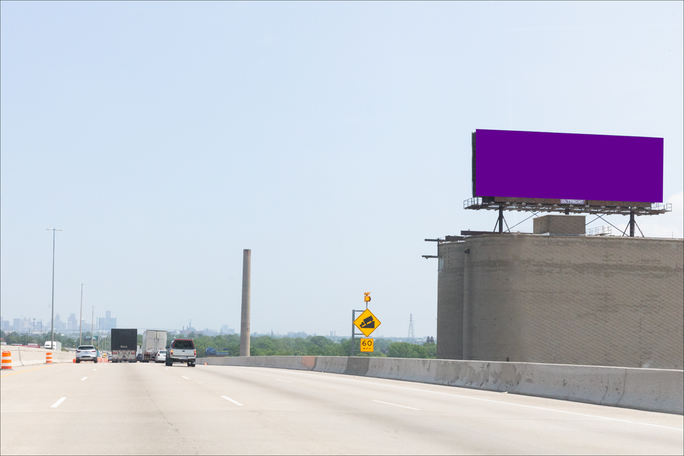 Silos - S. I-75 Fwy. N/O Rouge River E/S