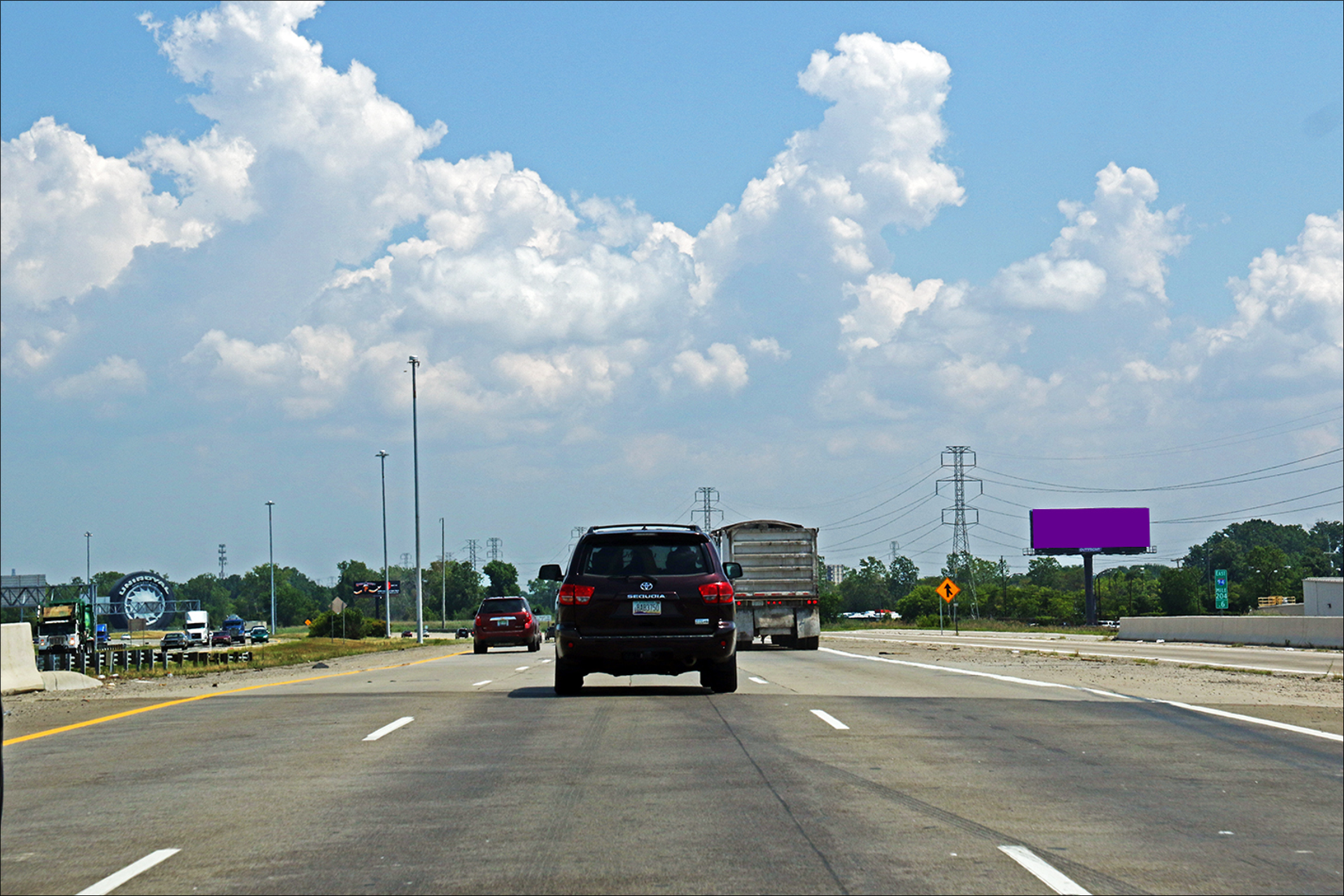 W. I-94 Fwy E/O Southfield Fwy S/S