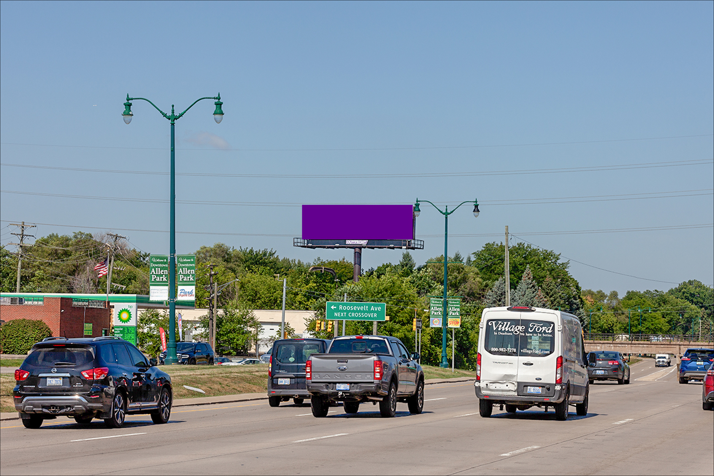 Southfield Rd (M-39) W/O Roosevelt Ave S/S