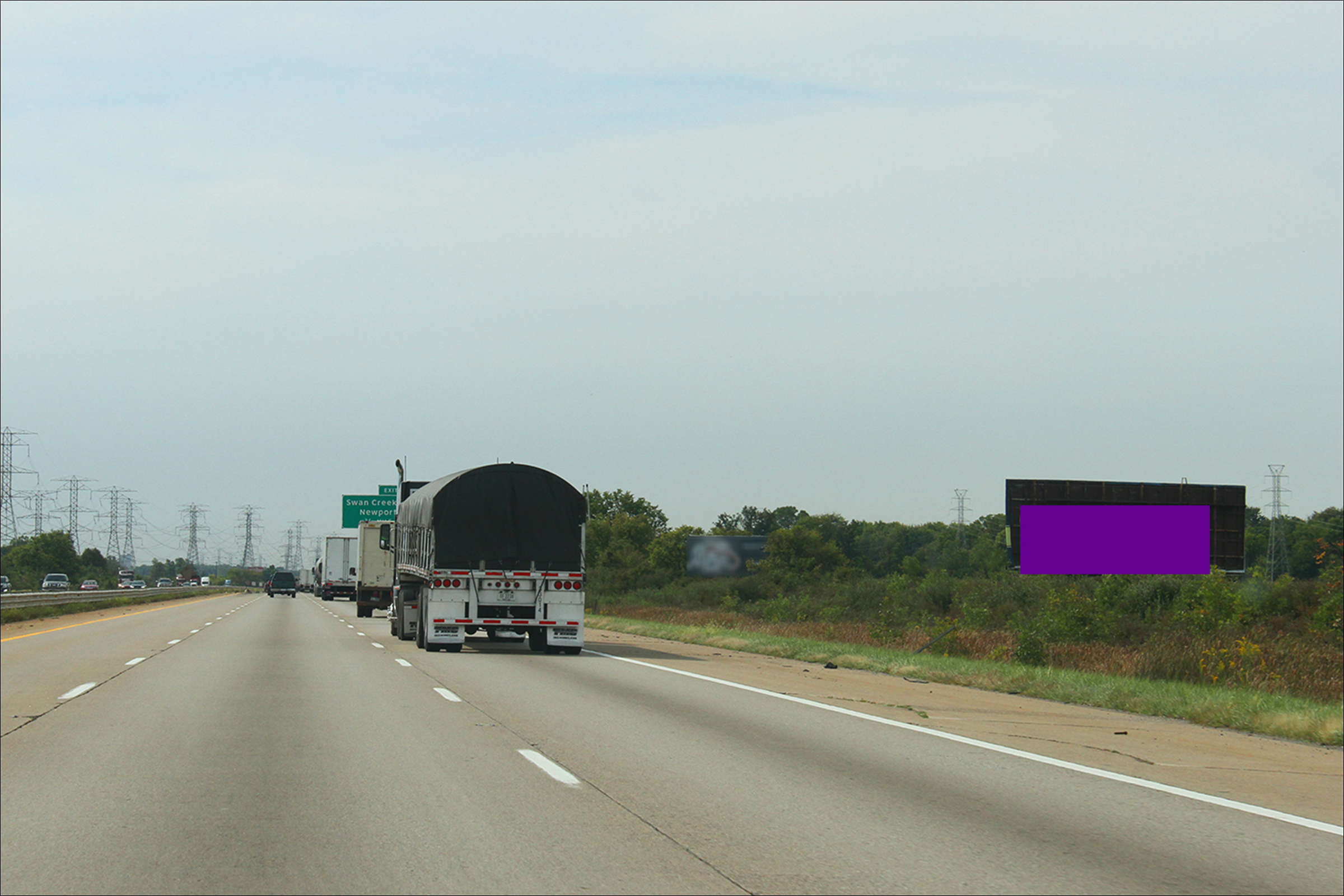 S. I-75 Fwy 1 mi N/O Newport Rd W/S