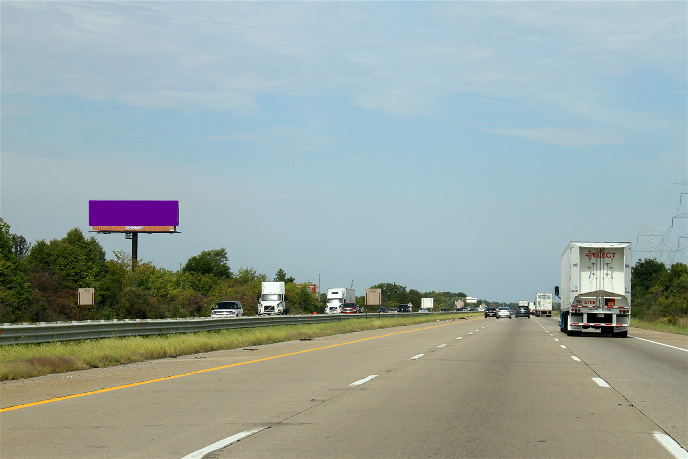 S. I-75 Fwy .4 mi N/O Newport Rd W/S