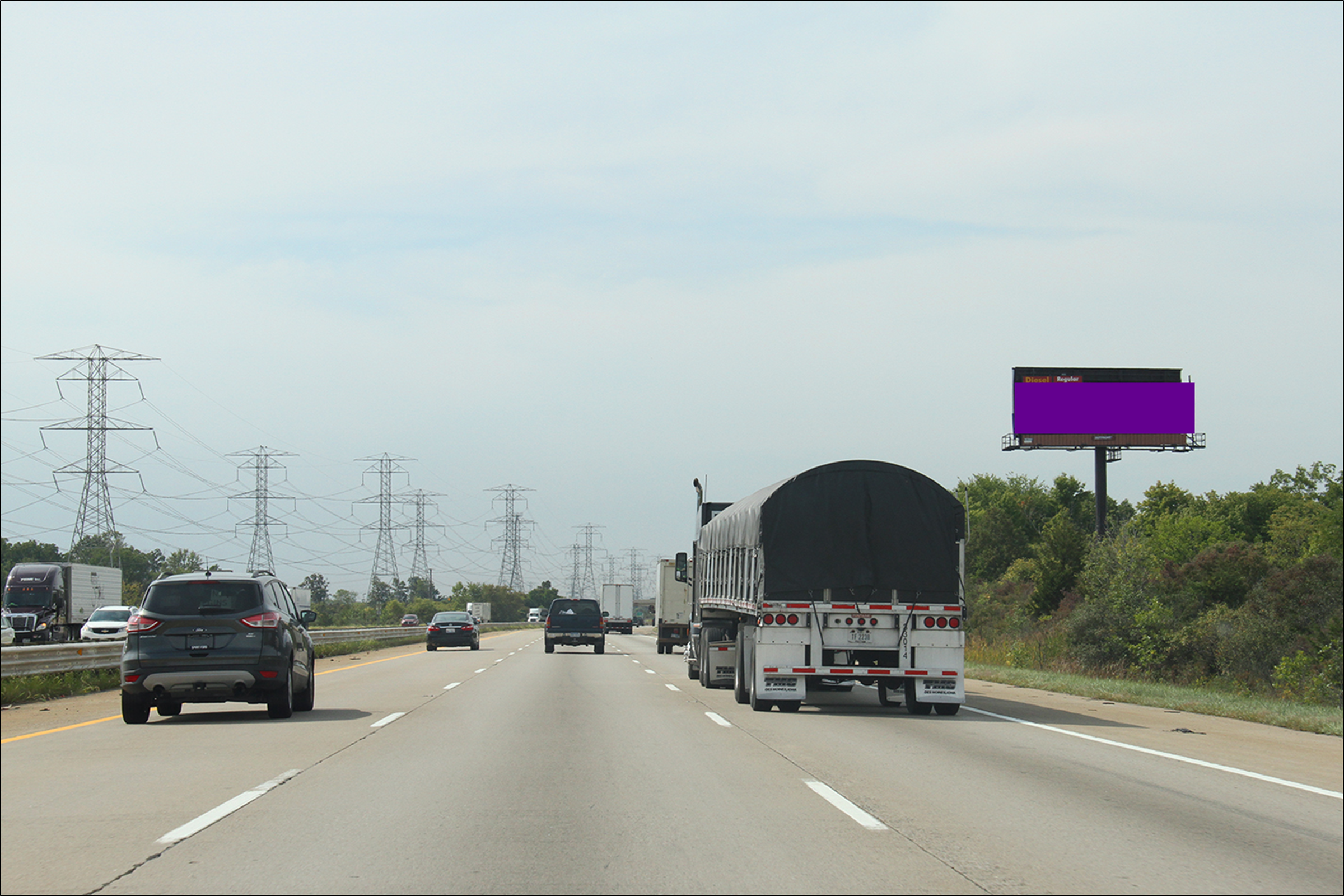 S. I-75 Fwy .2 mi N/O Newport Rd W/S