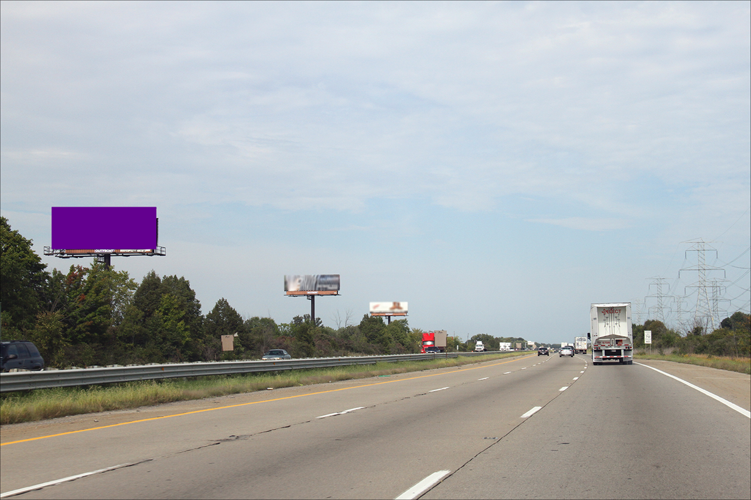 S. I-75 Fwy .2 mi N/O Newport Rd W/S