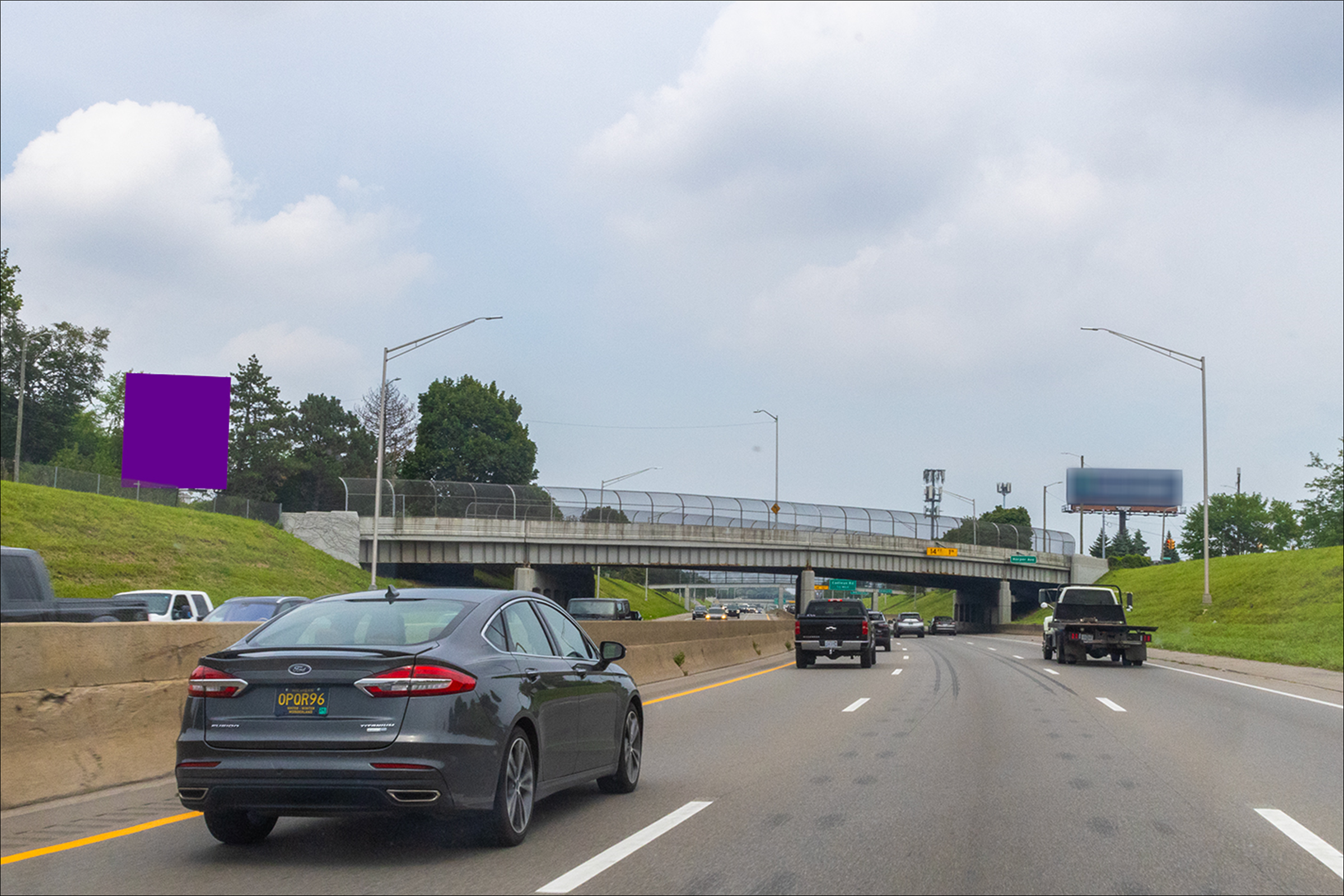 E. I-94 Fwy E/O Berkshire St N/S