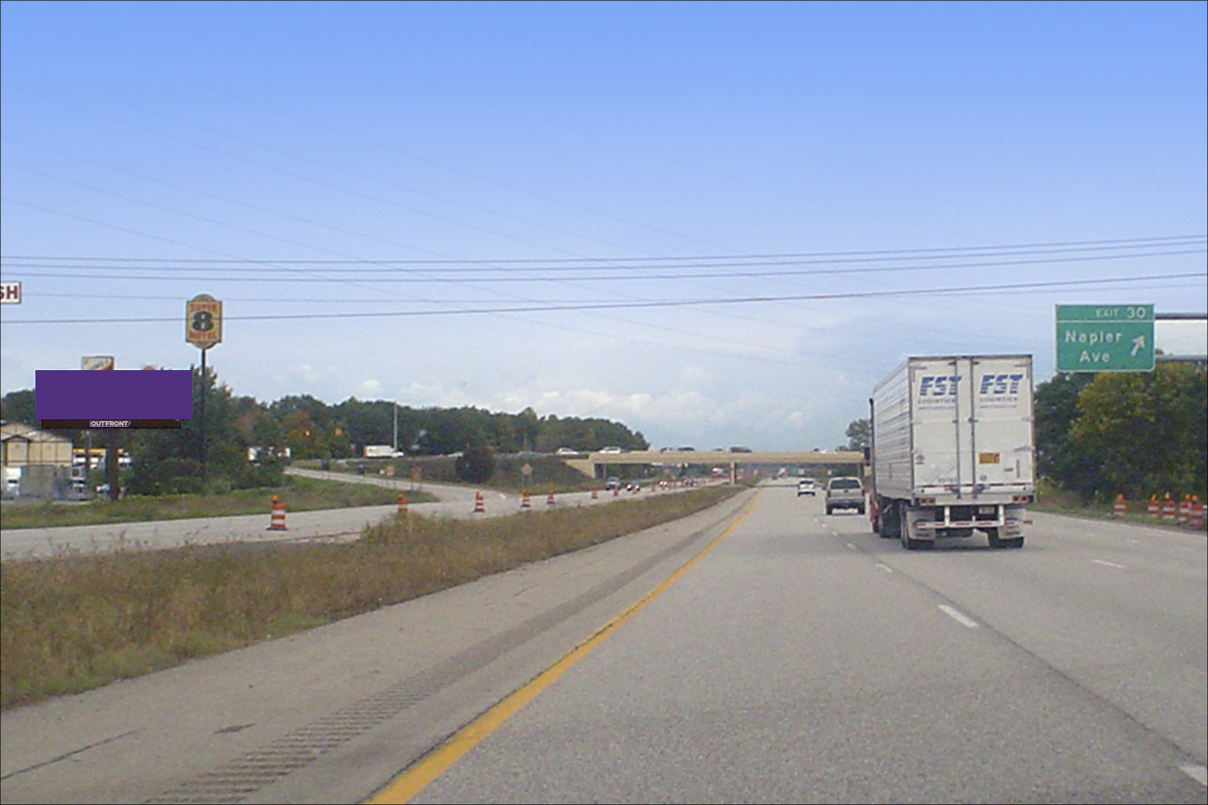 I-94 .1 mi W/O Napier Ave NS