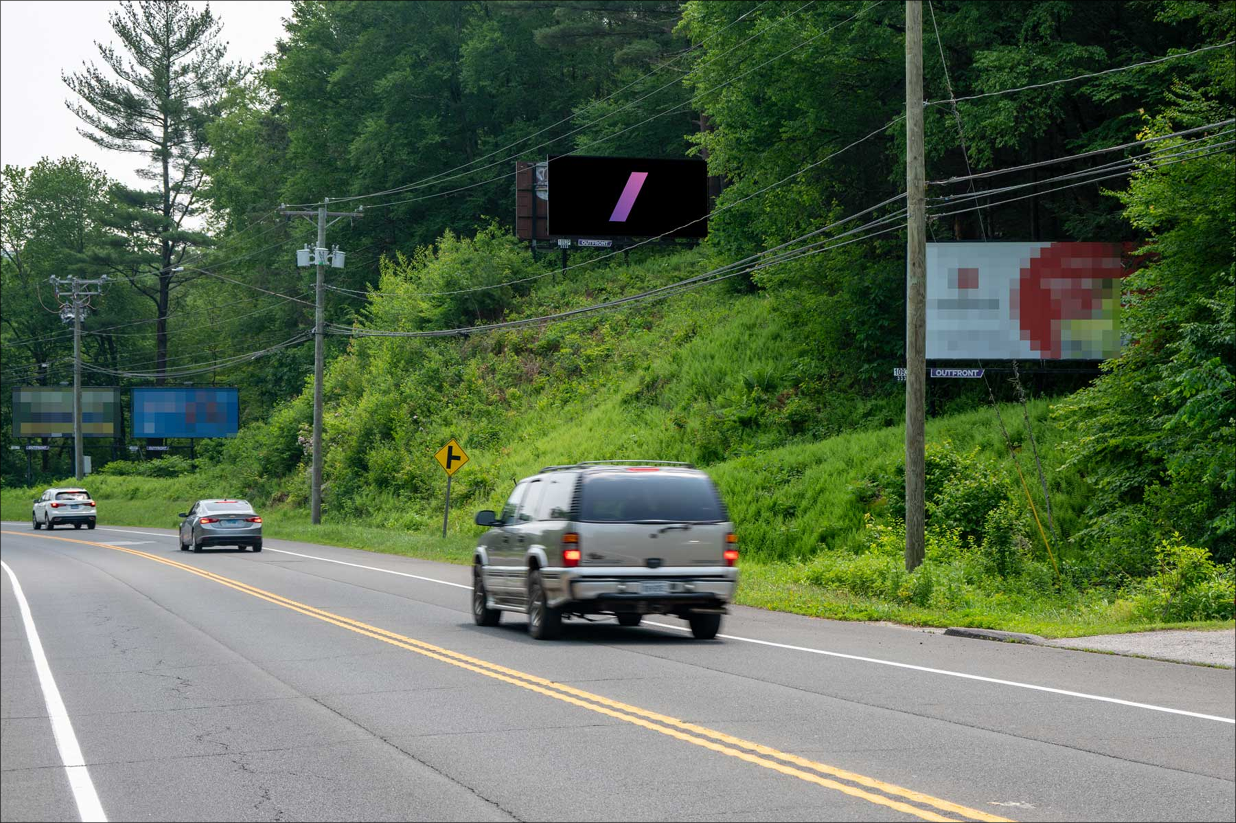 Rt 202 275 ft W/O Walnut St S/S