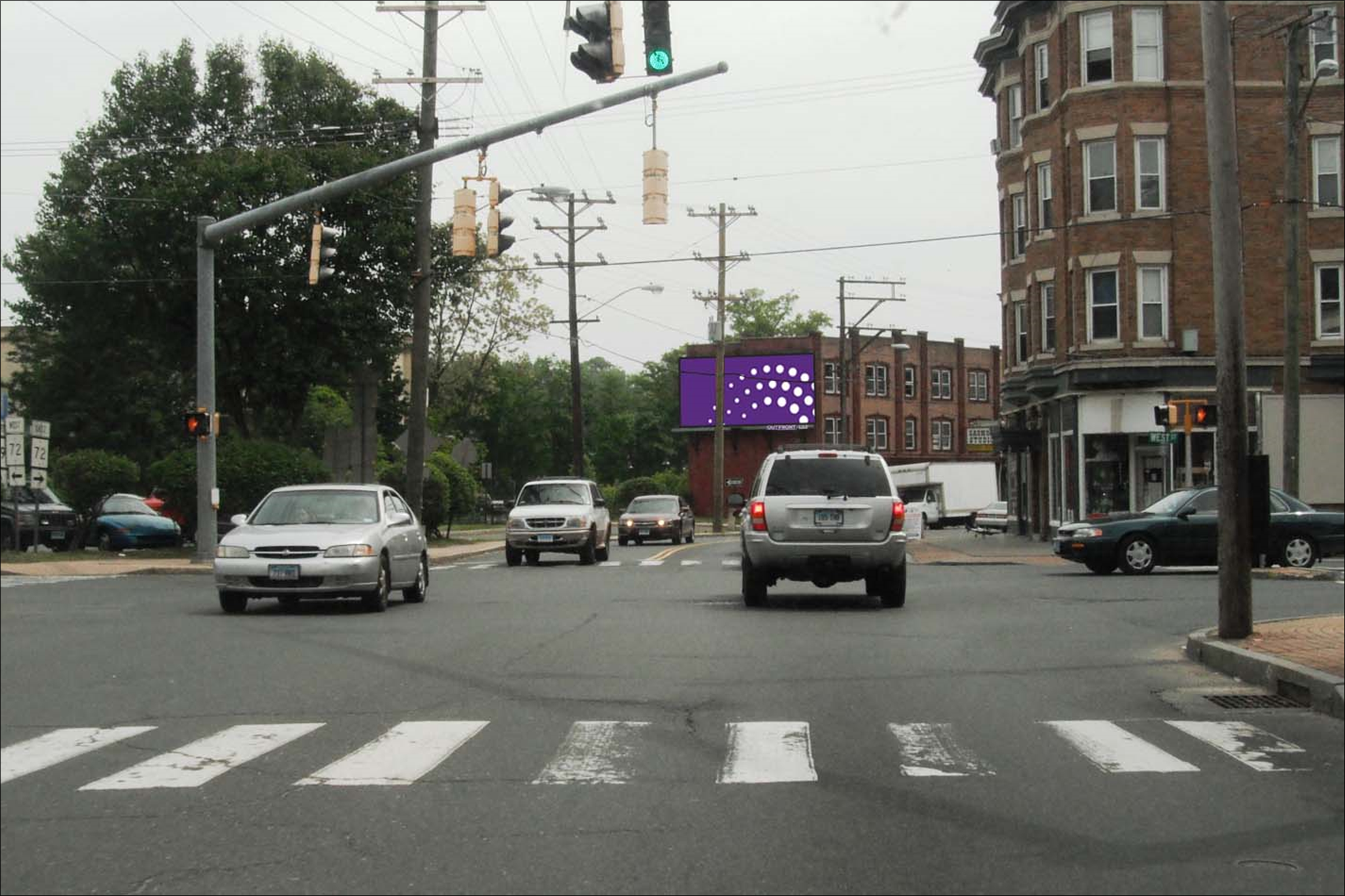 School St 100 ft E/O West St N/S