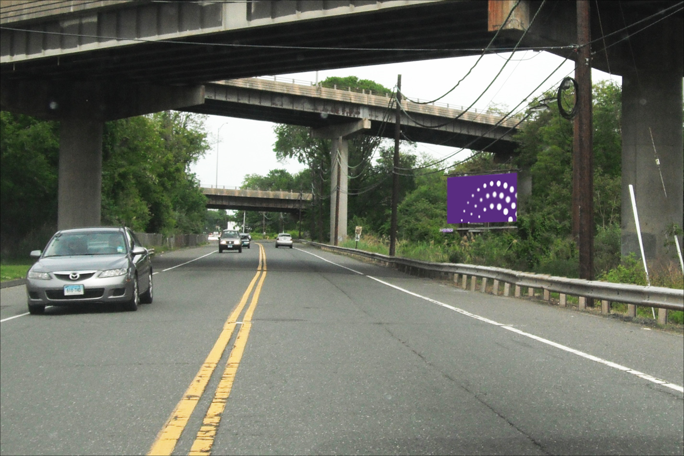 W. Main St 500 ft E/O Plainville T/L S/S