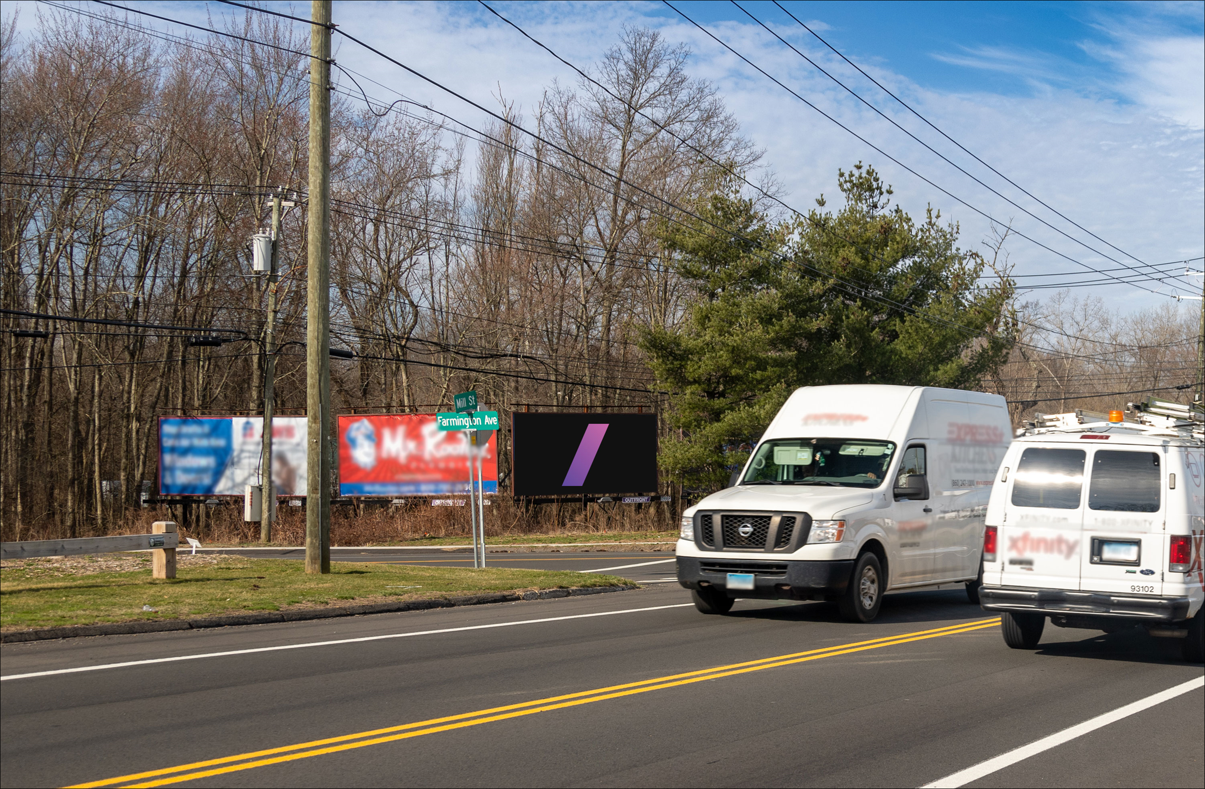 Route 372 200 ft W/O Farmington Ave S/S