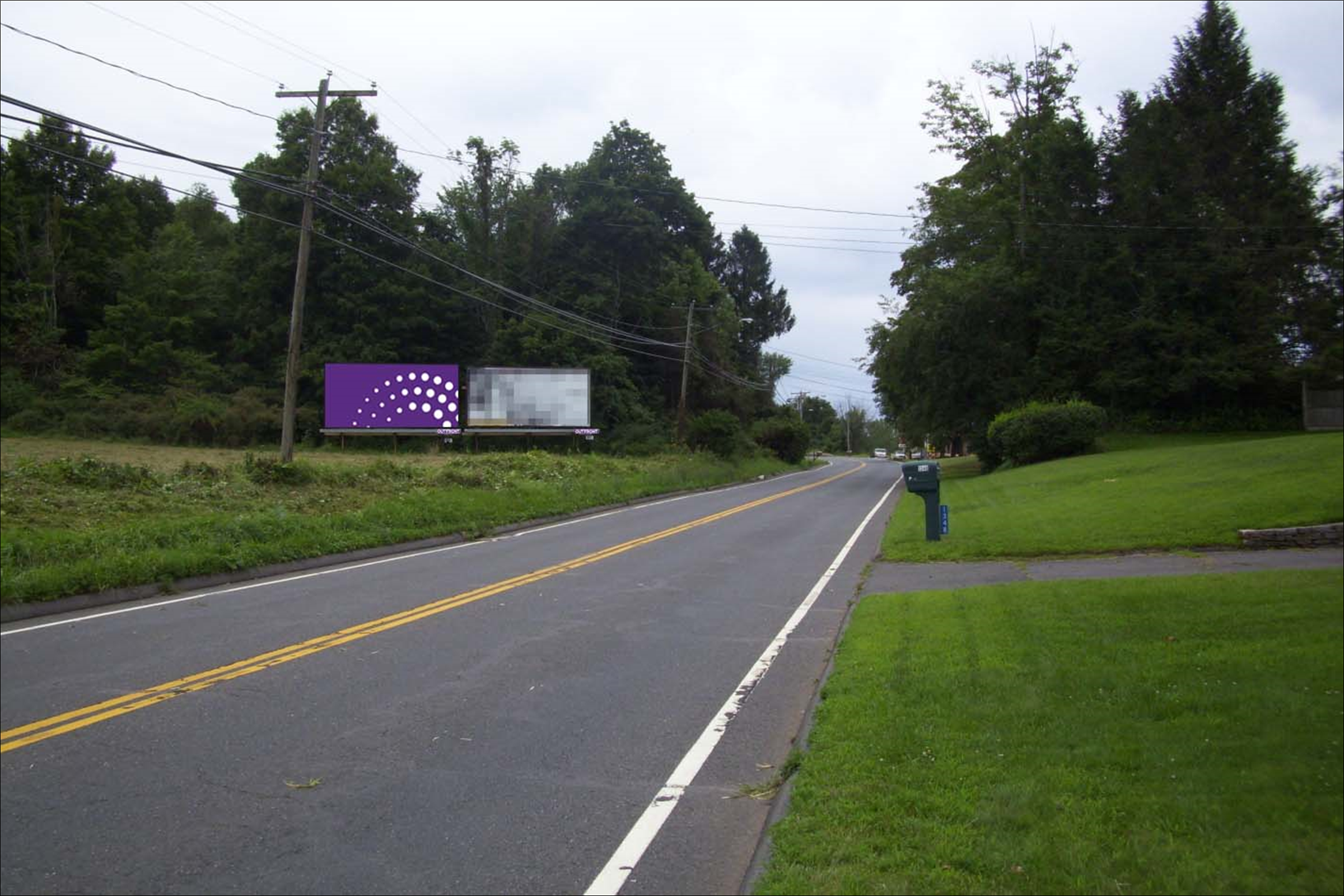 Chamberlain Hwy 1000 ft S/O Southington Rd E/S
