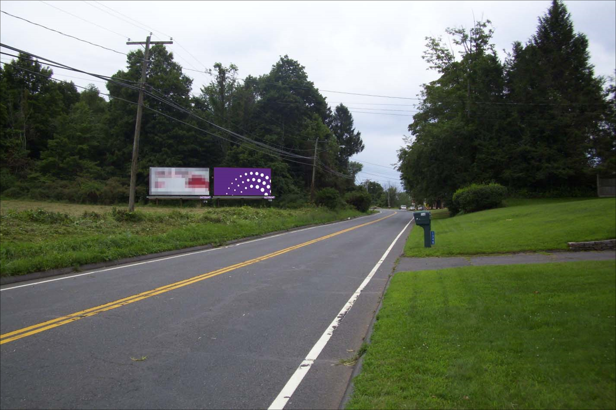 Chamberlain Hwy 1000 ft S/O Southington Rd E/S