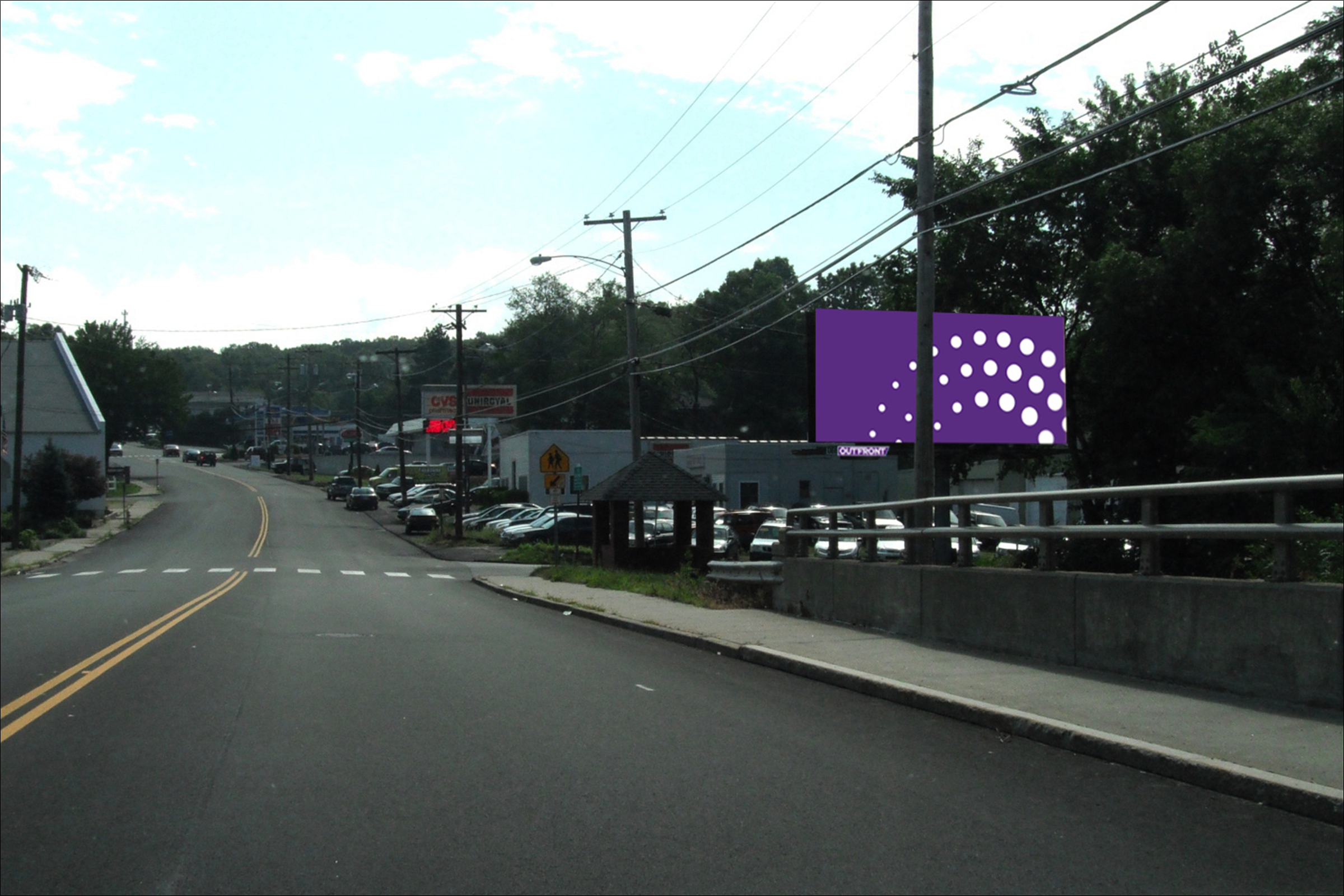 Meriden Rd 500 ft W/O Frost Rd S/S