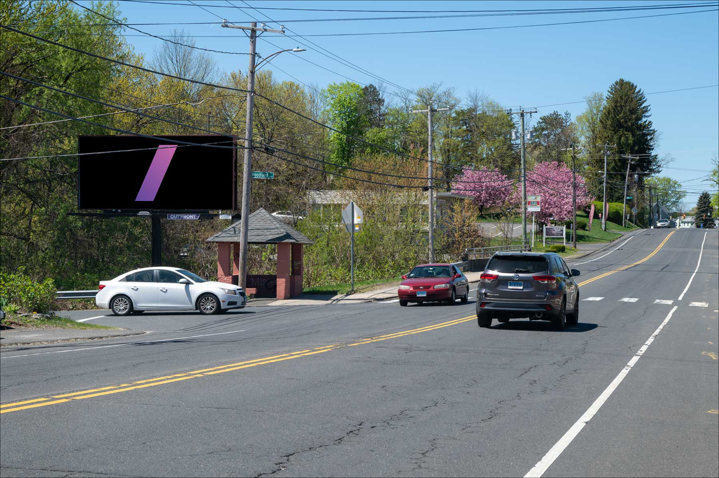 Meriden Rd 500 ft W/O Frost Rd S/S