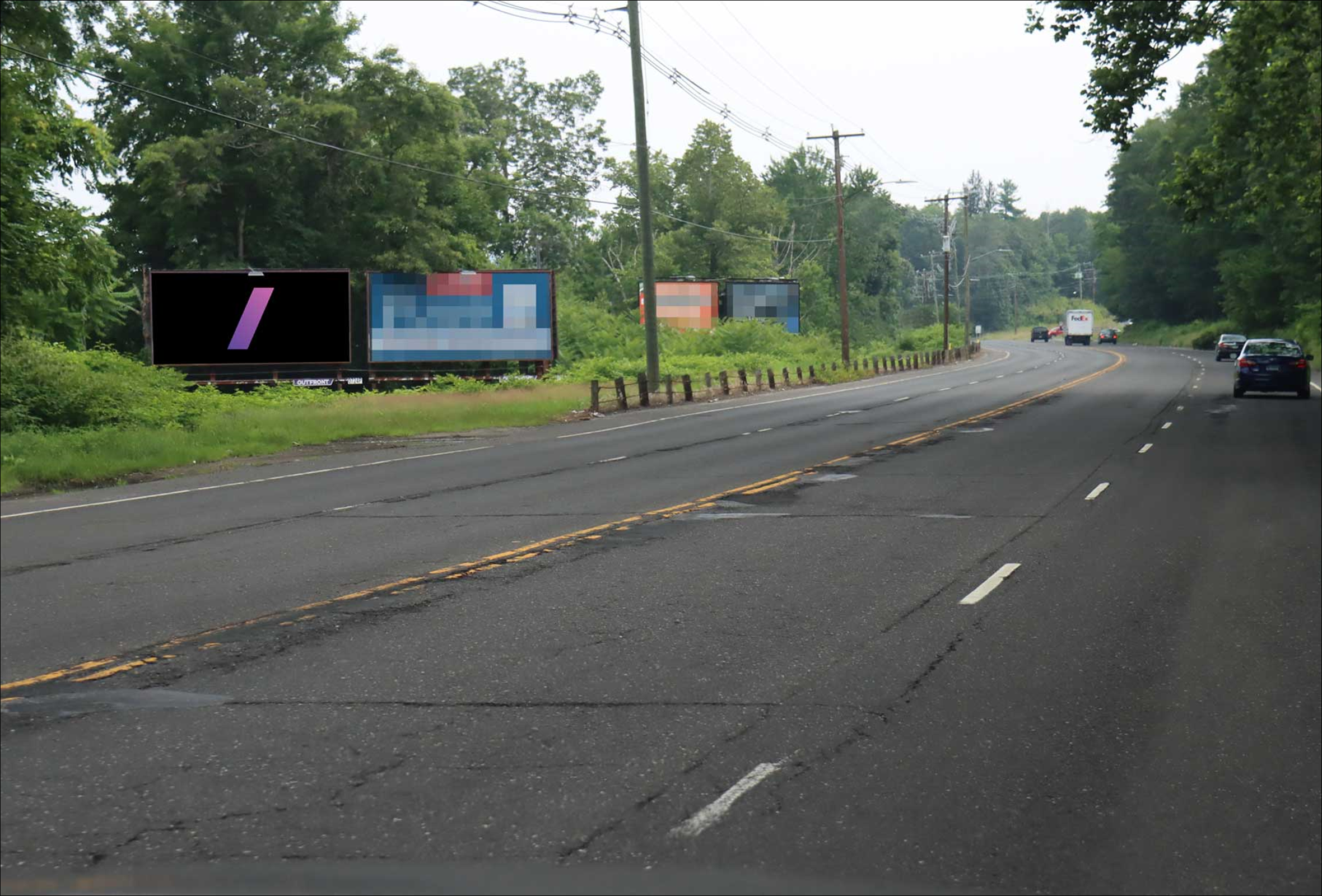 S.Main St 500 ft N/O Platts Mill Rd W/S