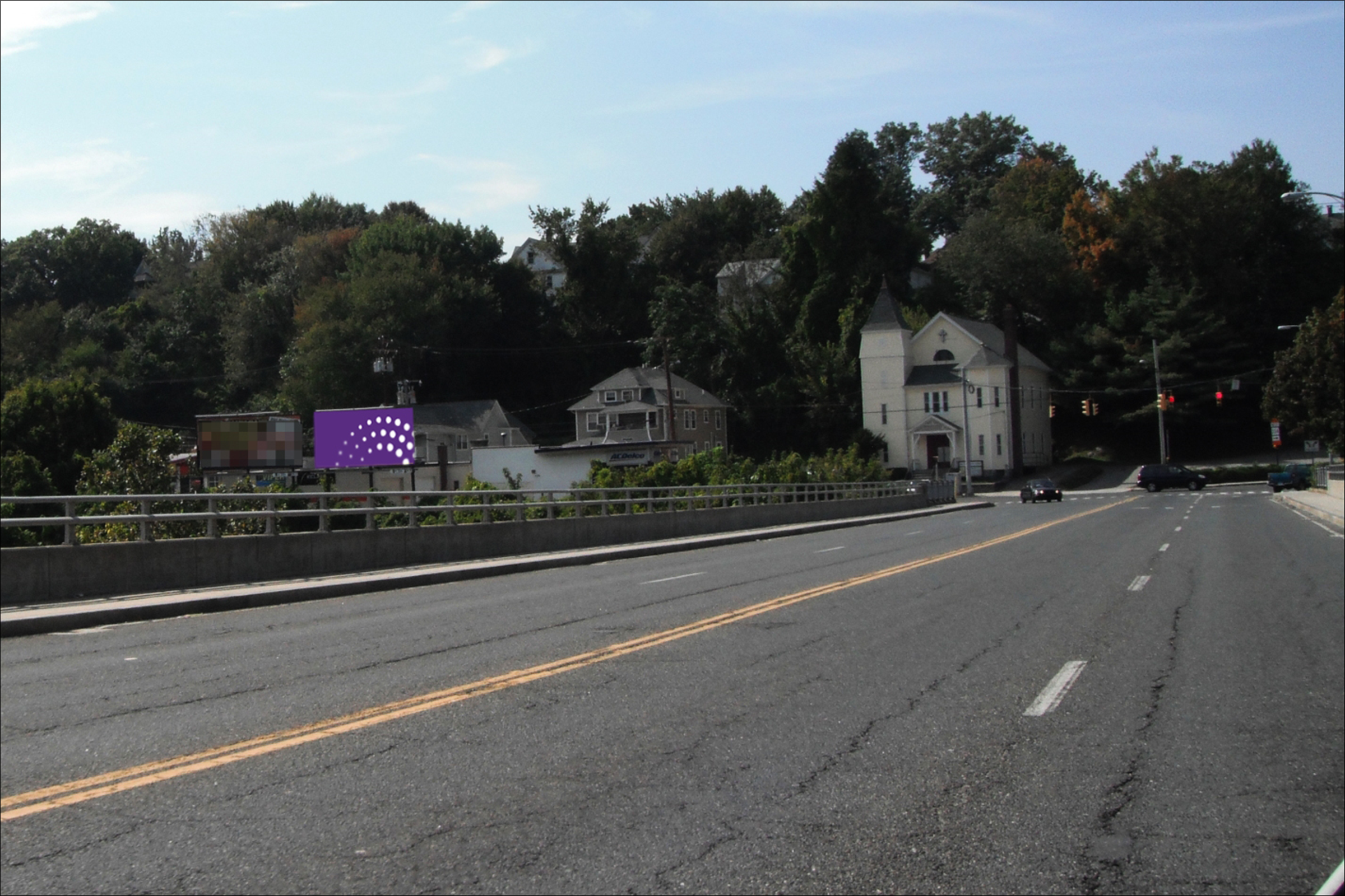 Bridge St 50 ft E/O Pershing Dr S/S