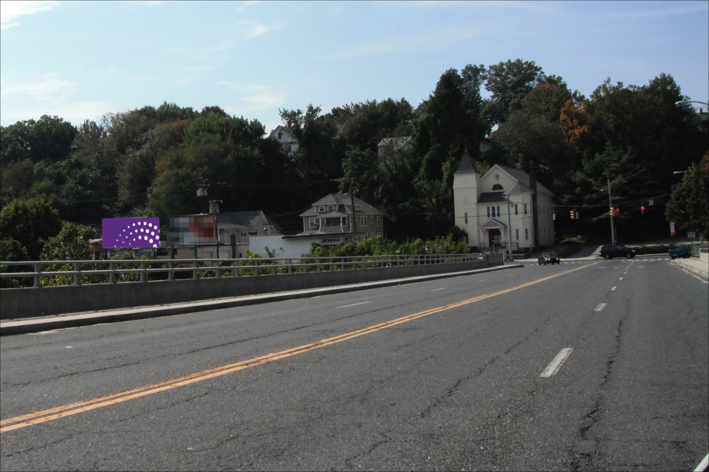 Bridge St 50 ft E/O Pershing Dr S/S