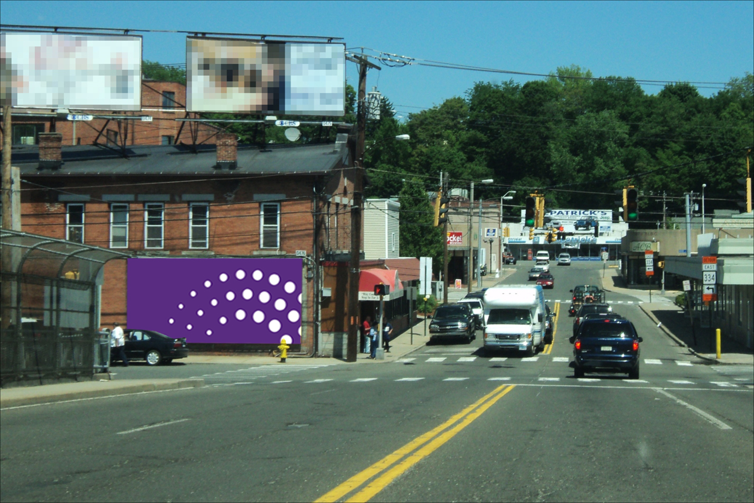 Bridge St 25 ft E/O W. Main St N/S