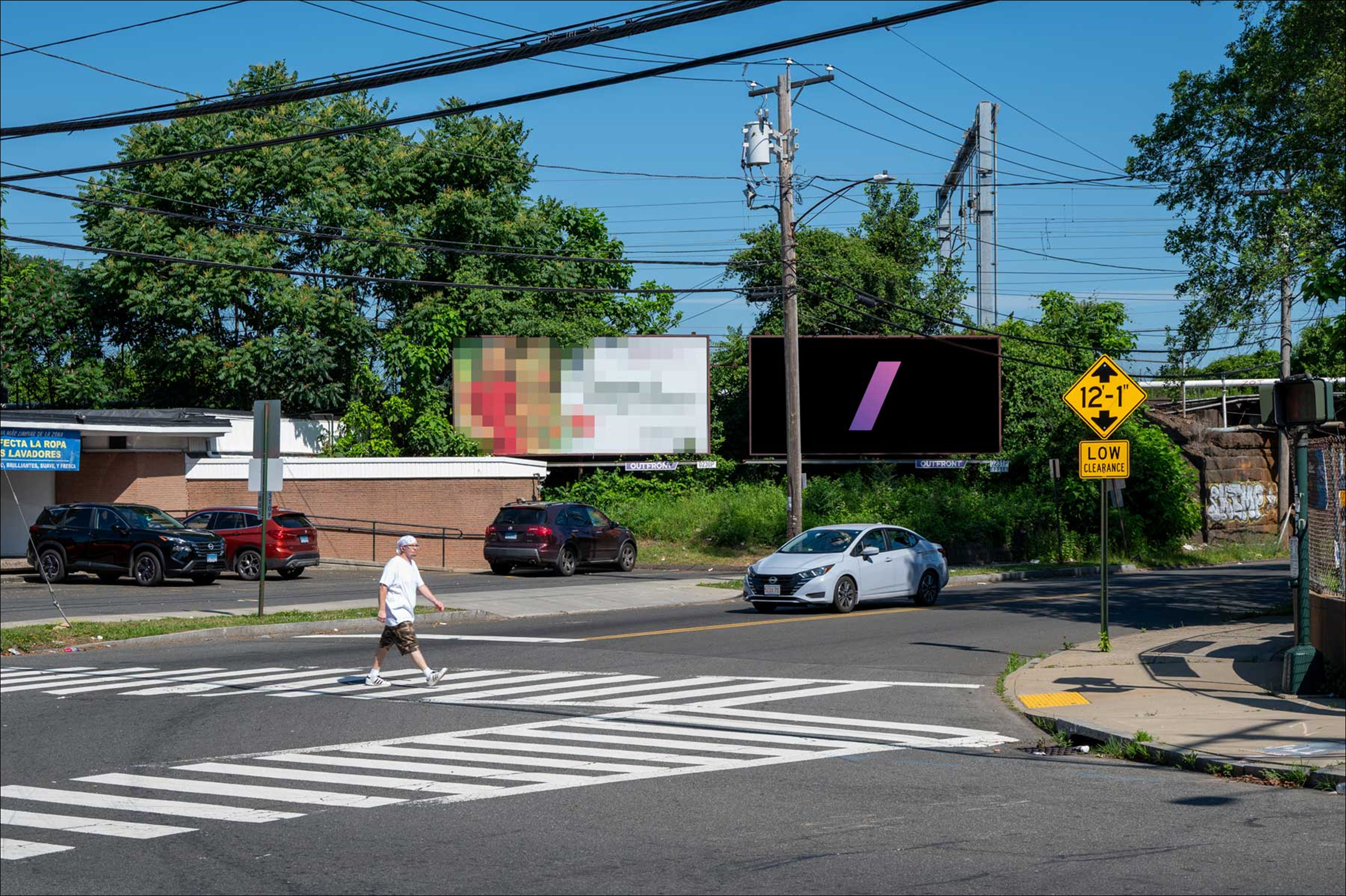James St 100 ft N/O Lombard St W/S