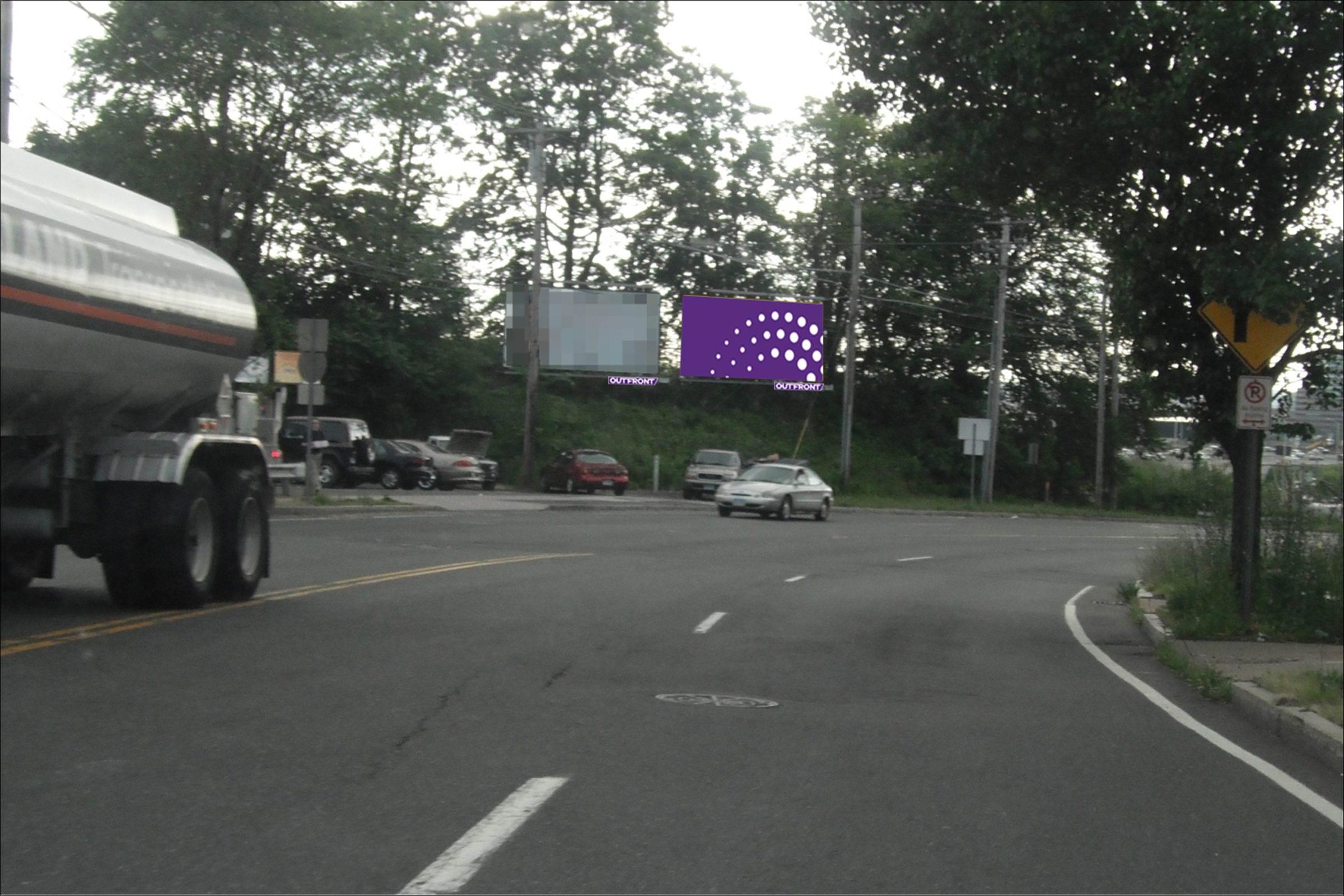 Forbes Ave 100 ft E/O Brown St W/S