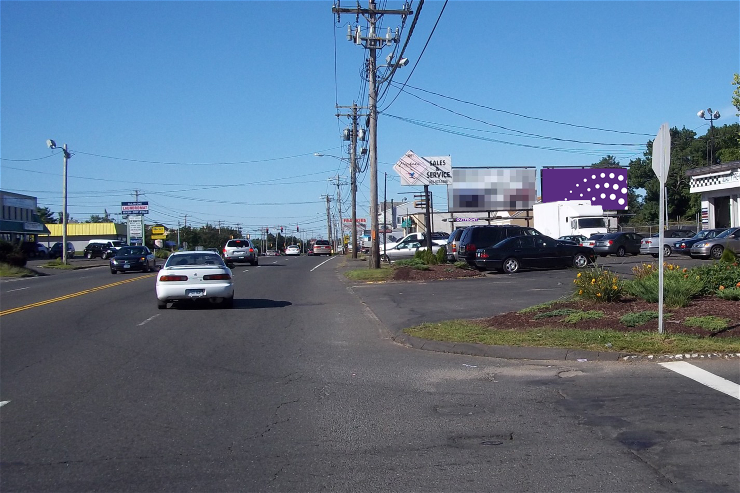 Post Rd 500 ft E/O Meloy Rd N/S