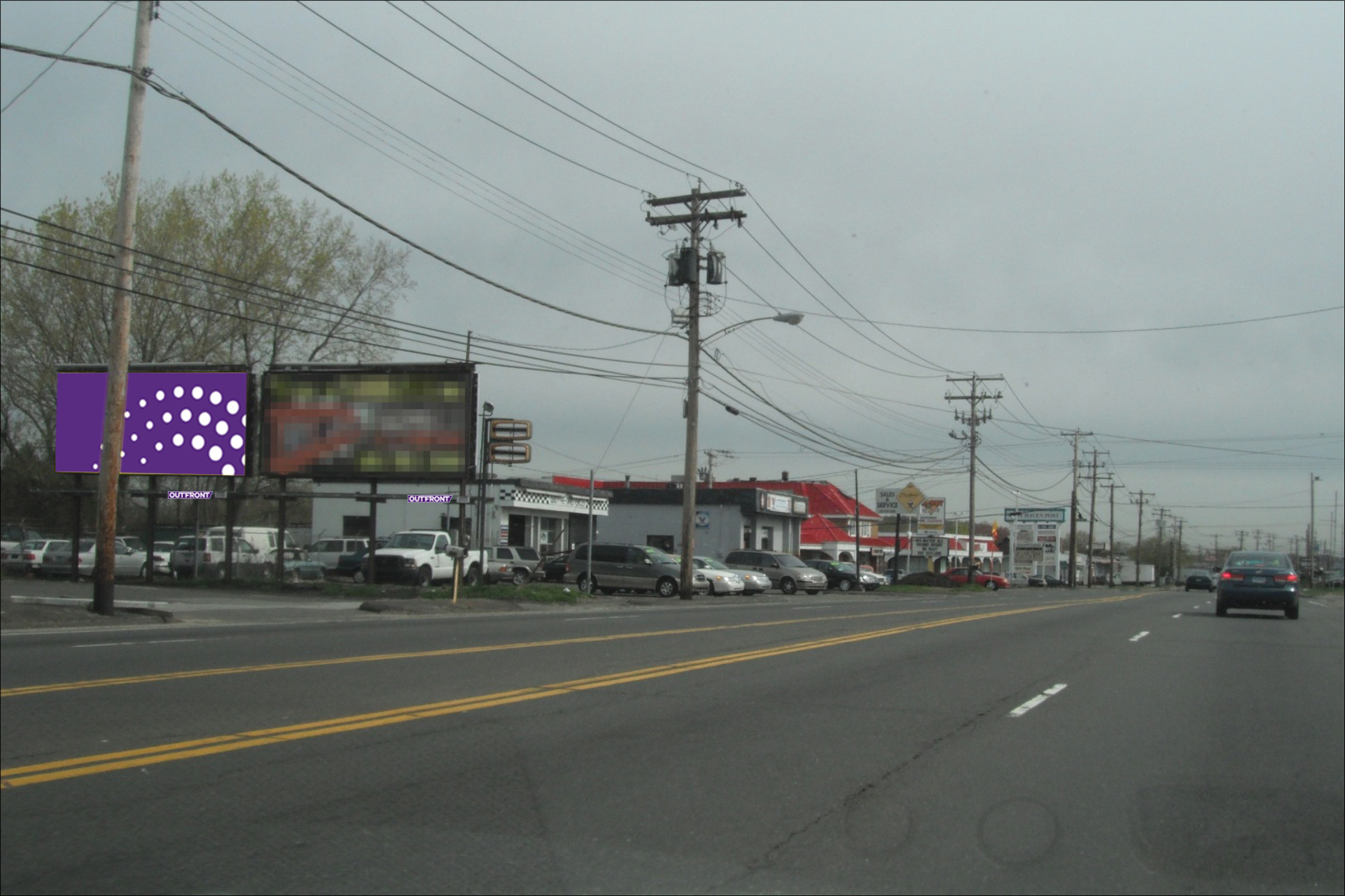 Post Rd 500 ft E/O Meloy Rd N/S
