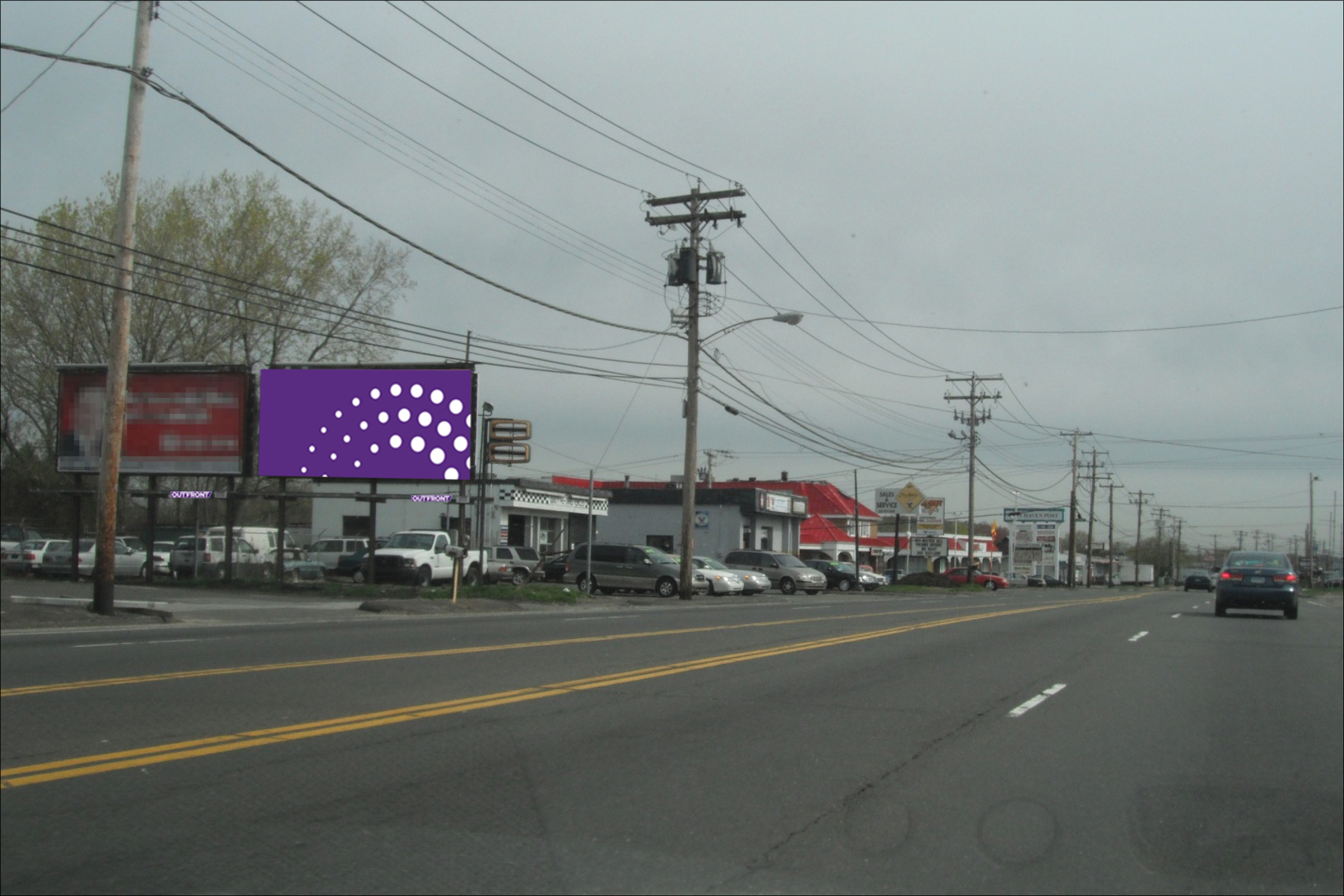 Post Rd 500 ft E/O Meloy Rd N/S