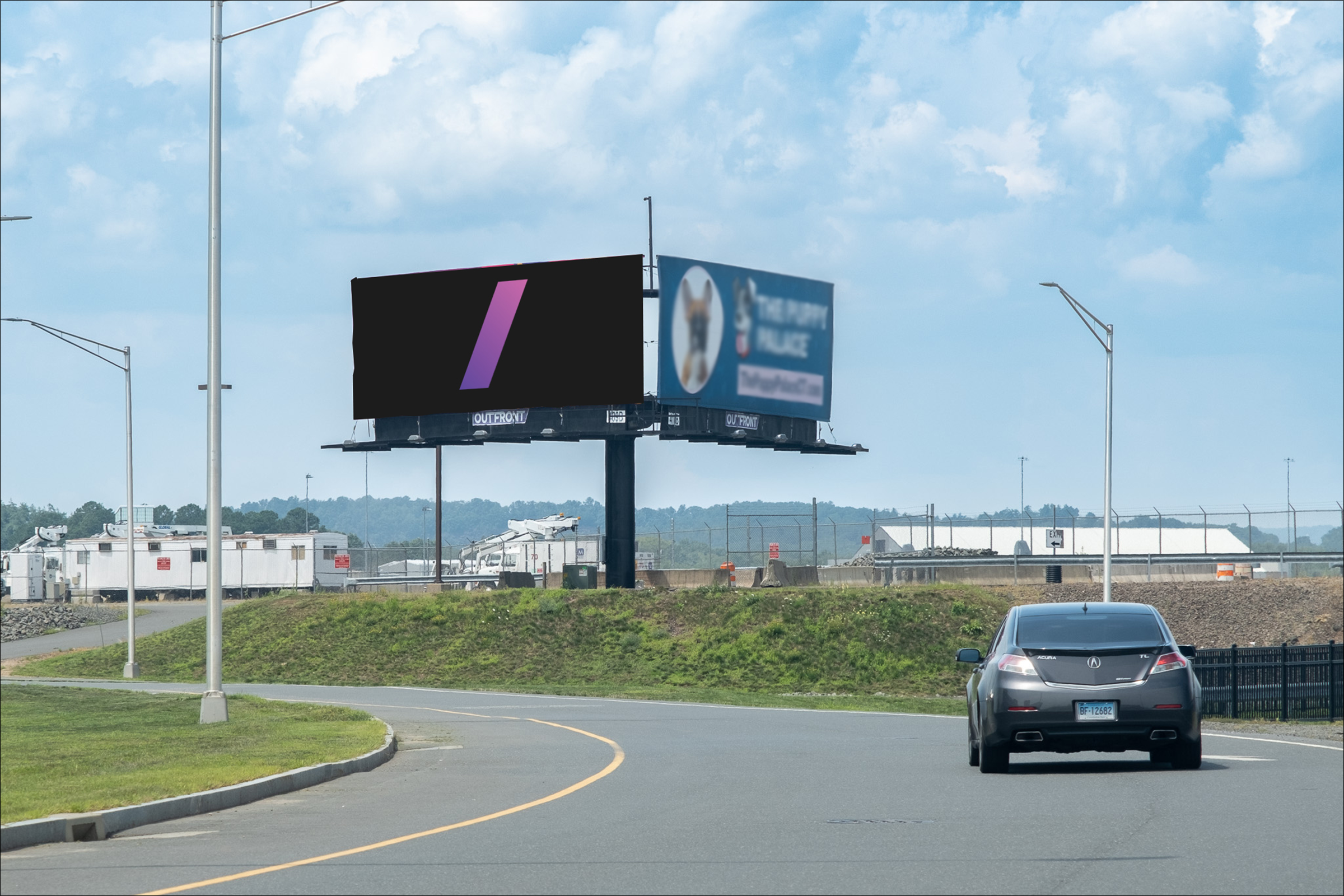 Rt 20 750 ft S/O Plaza Dr W/S
